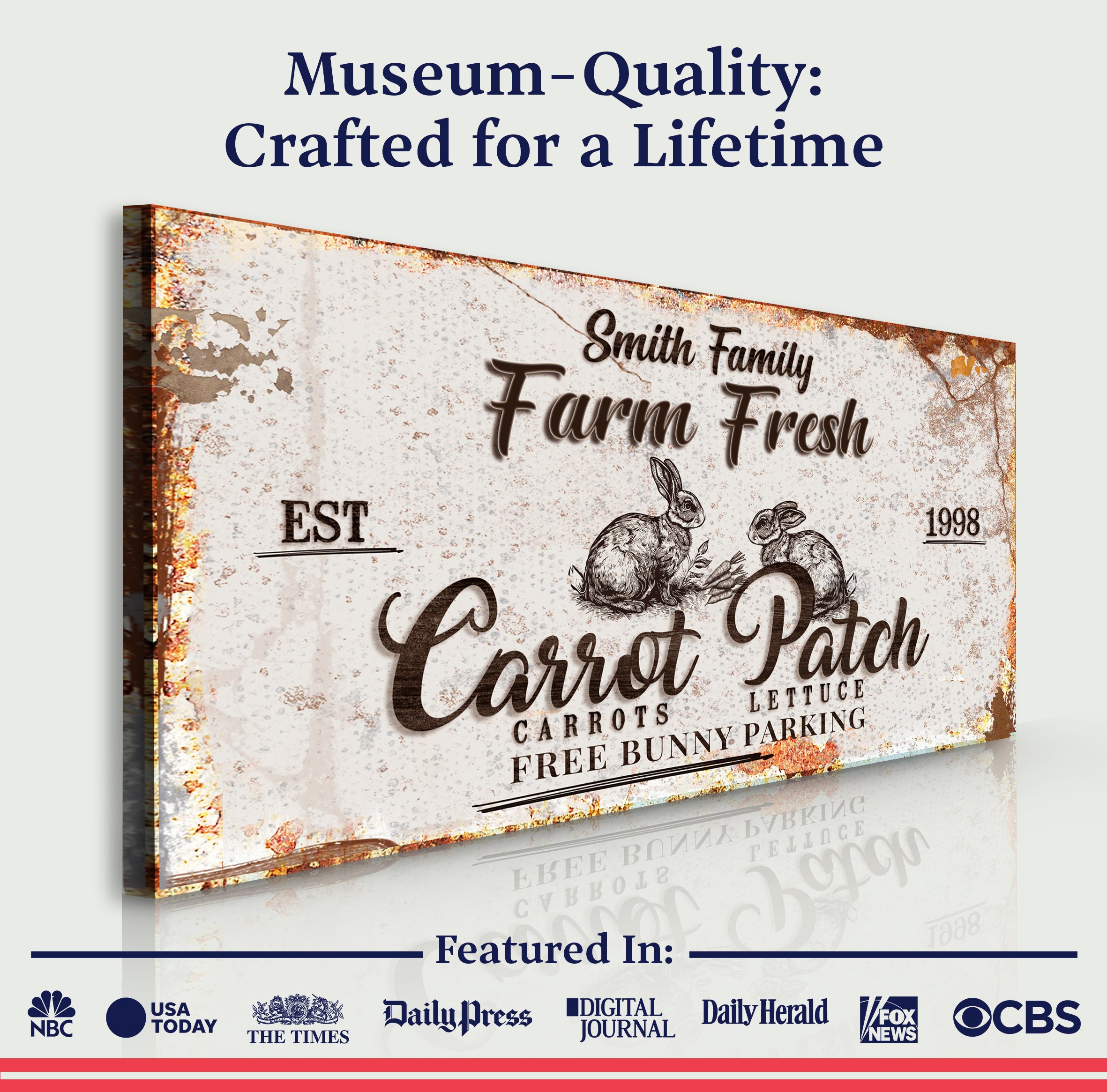 Carrot Patch Easter Sign IV on sale at MyriadMart