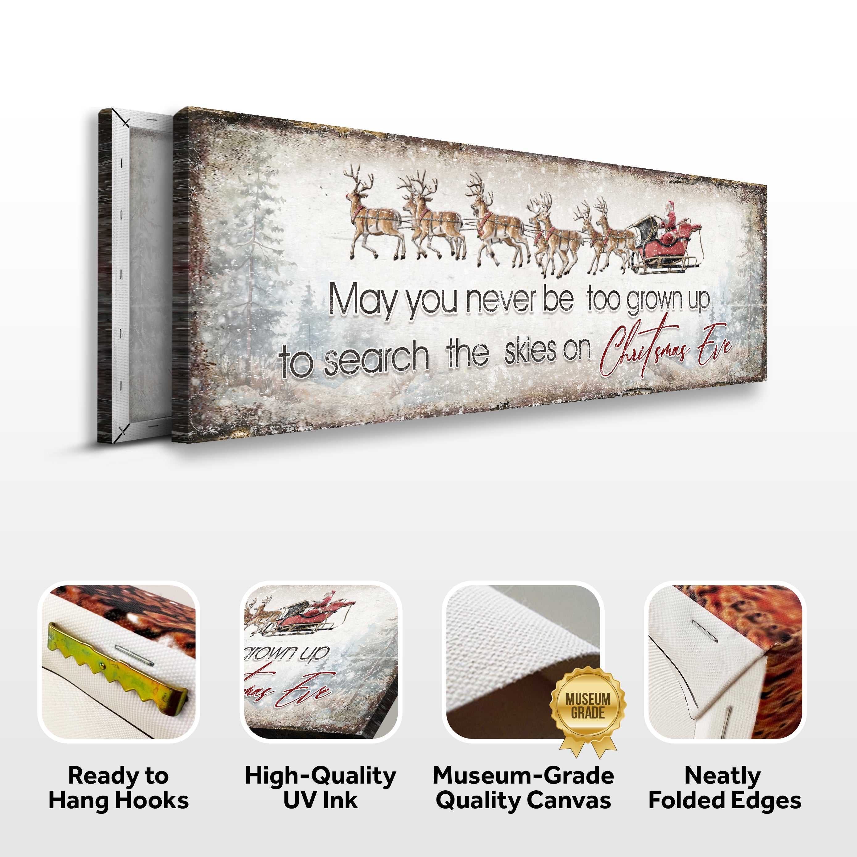 Search The Skies On Christmas Eve Sign II on sale at MyriadMart