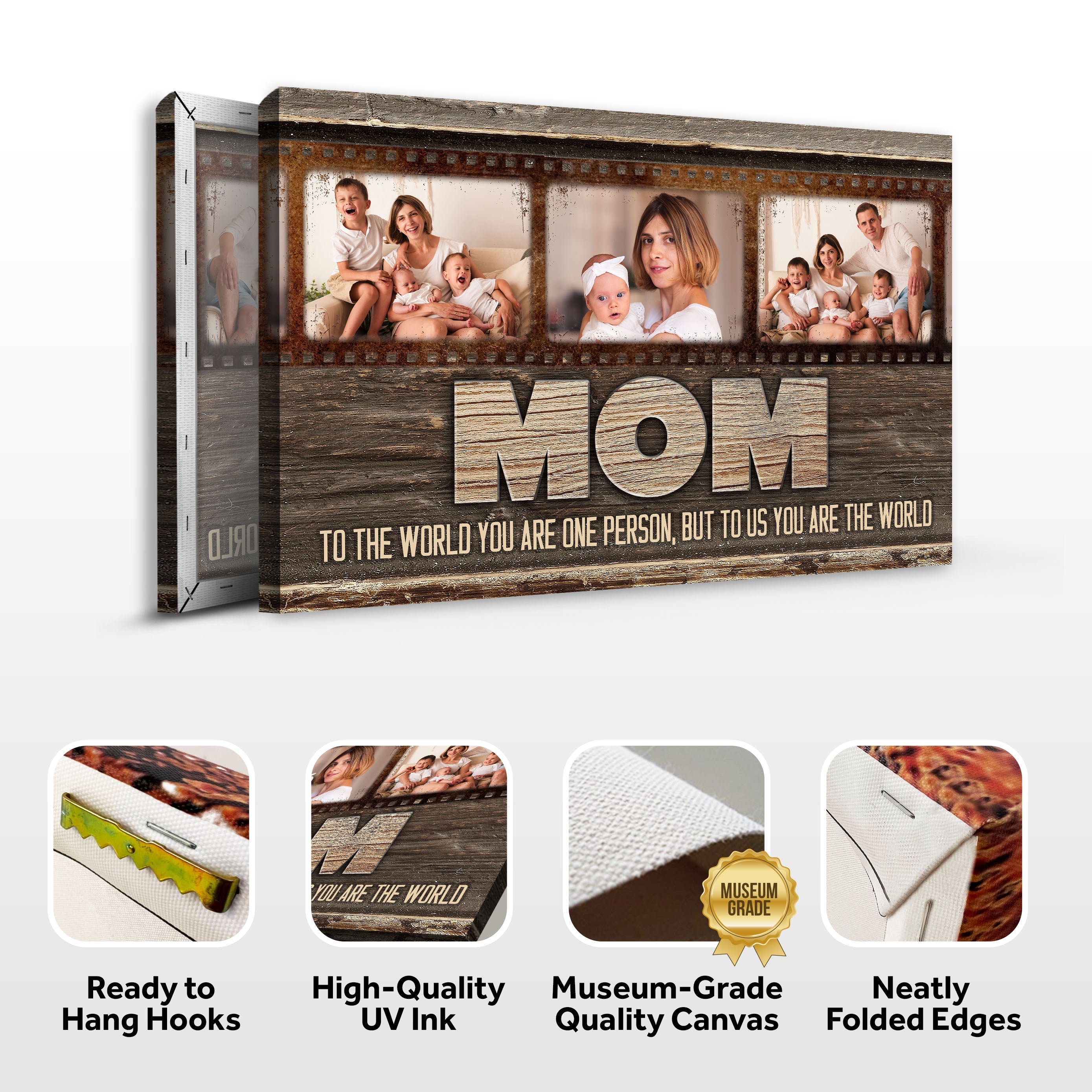 Mother's Day Sign To Us You Are The World on sale at MyriadMart