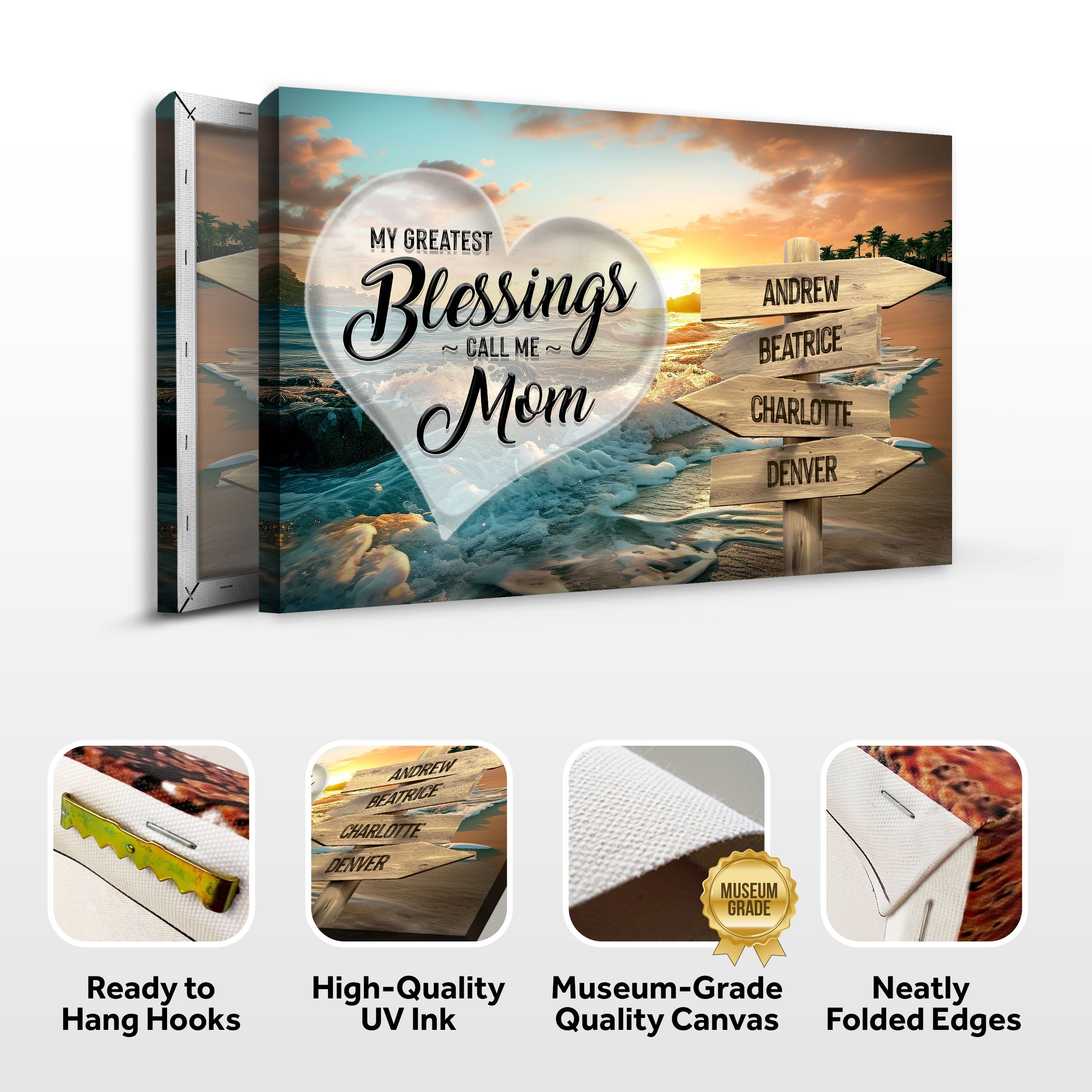 Mother's Day Sign My Greatest Blessings on sale at MyriadMart