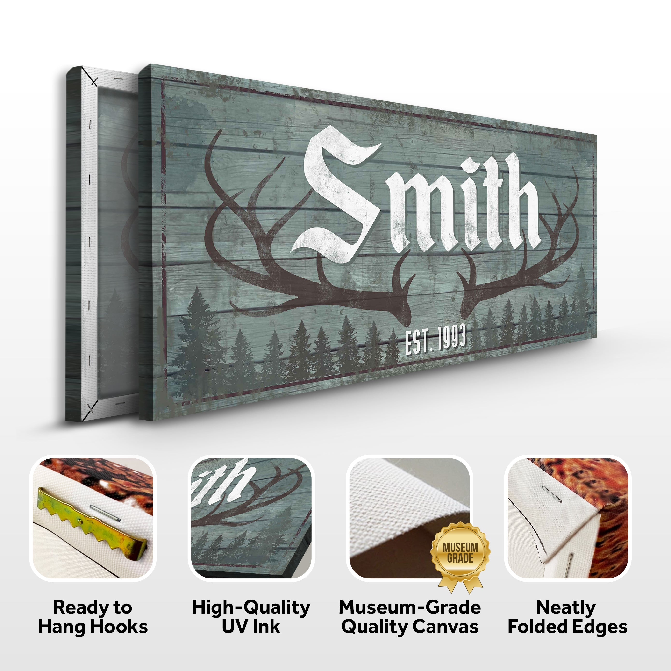 RUSTIC FAMILY ANTLER -LP1 on sale at MyriadMart