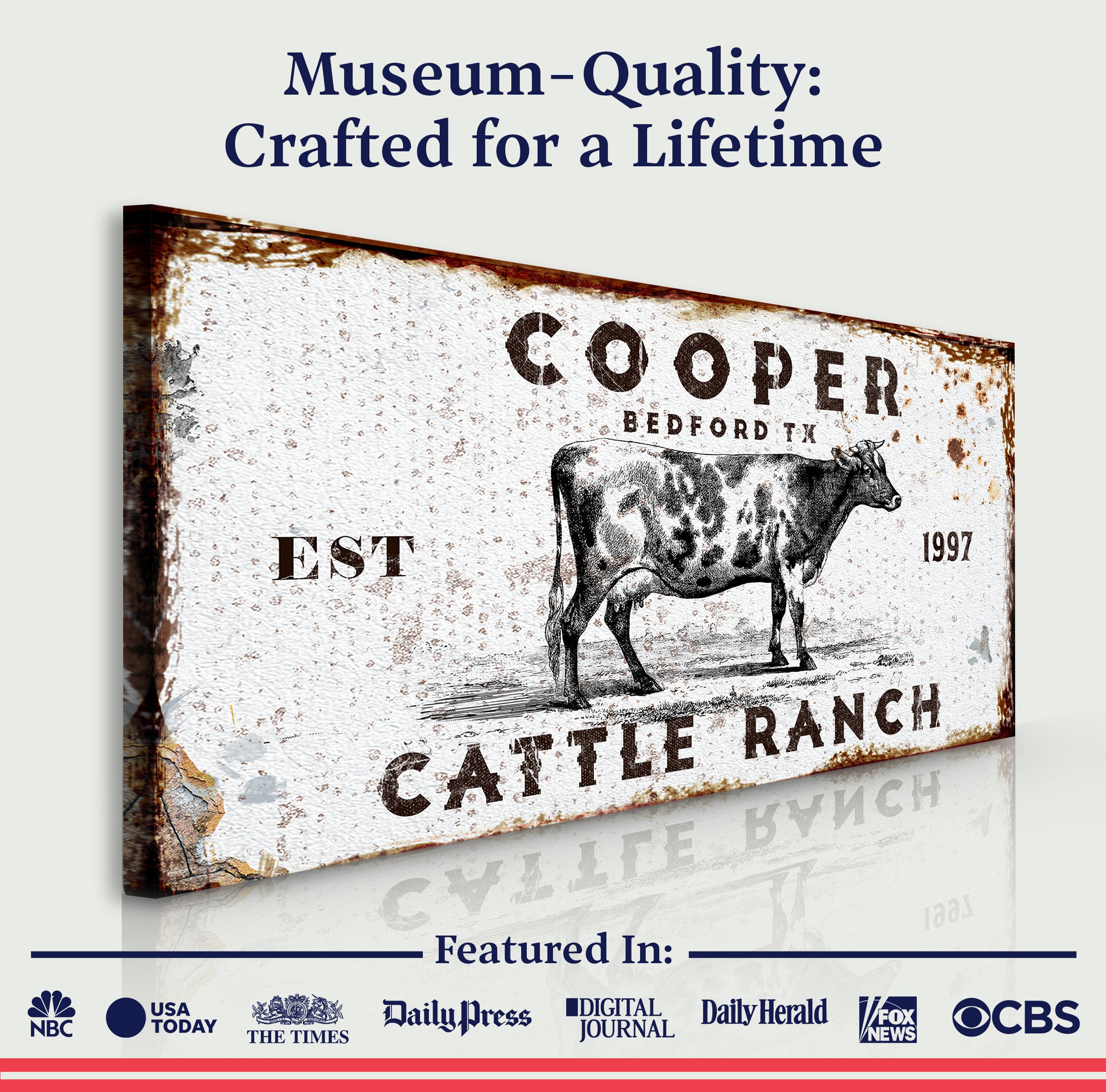 Cattle Ranch Rustic - LP1 on sale at MyriadMart