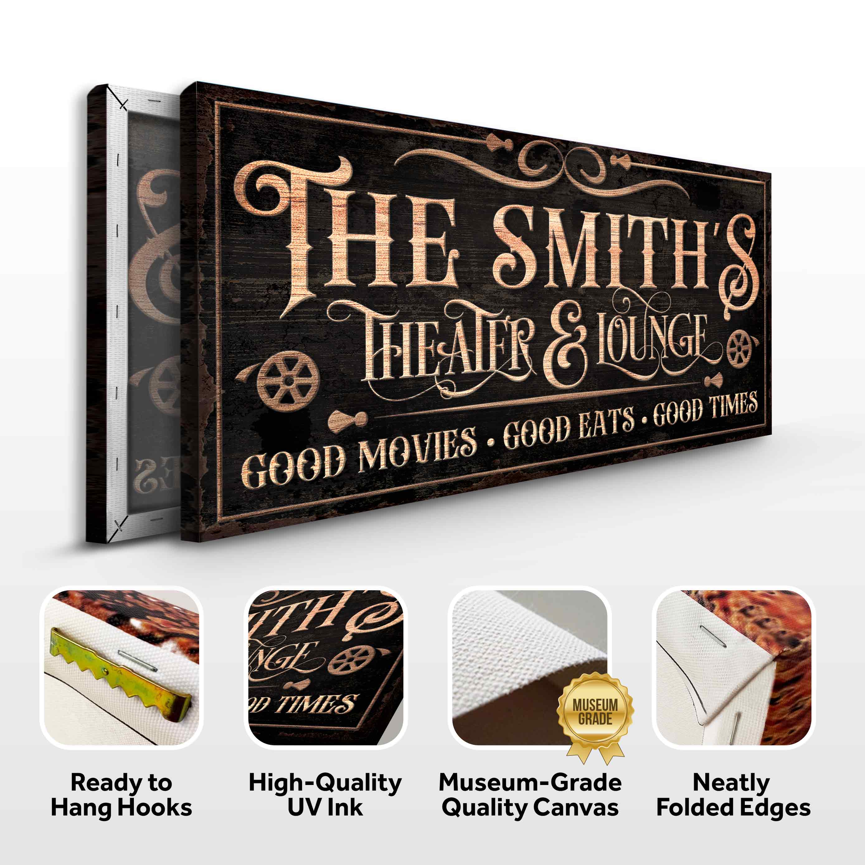 Personalized Theater Sign V on sale at MyriadMart