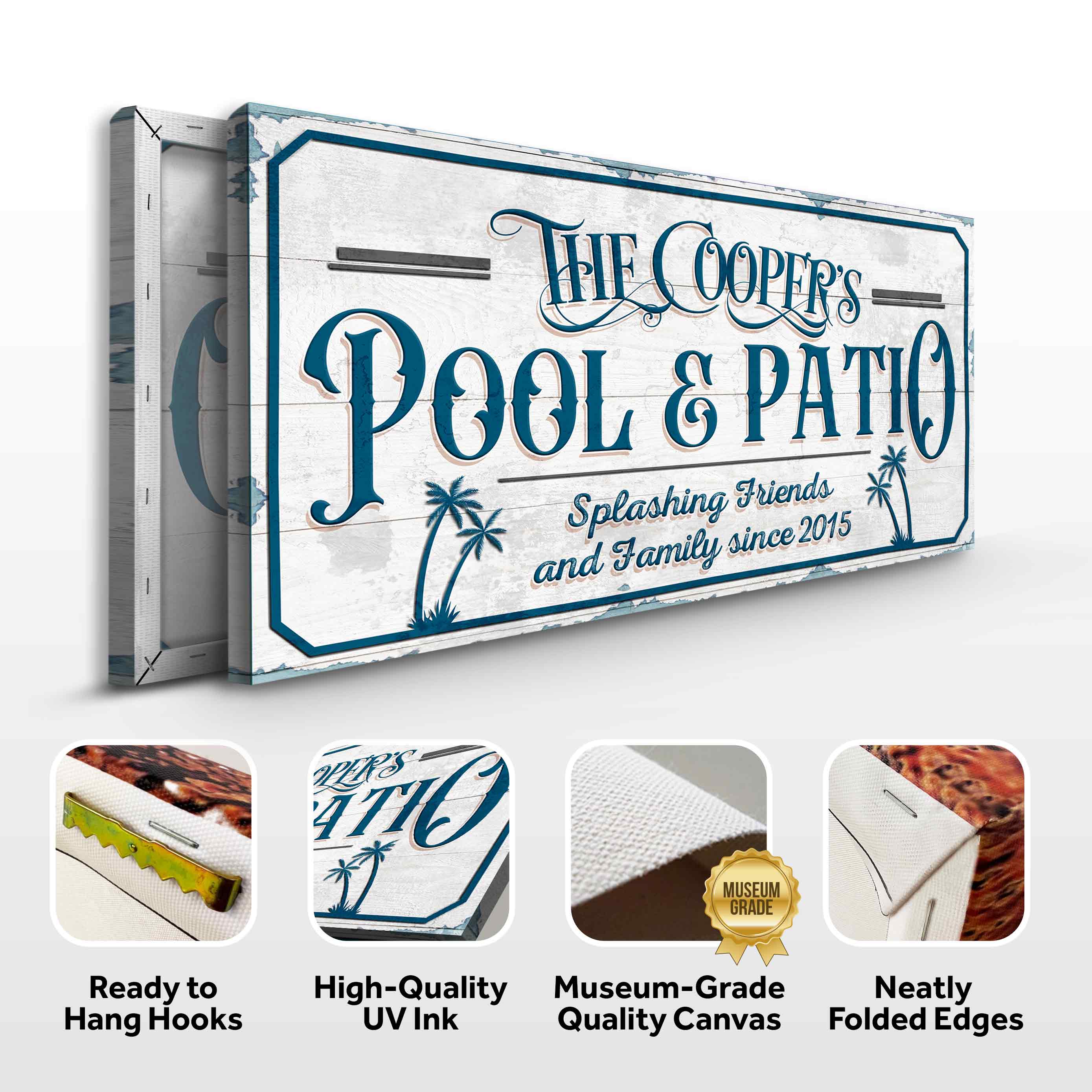 Personalized Pool Bar Sign on sale at MyriadMart