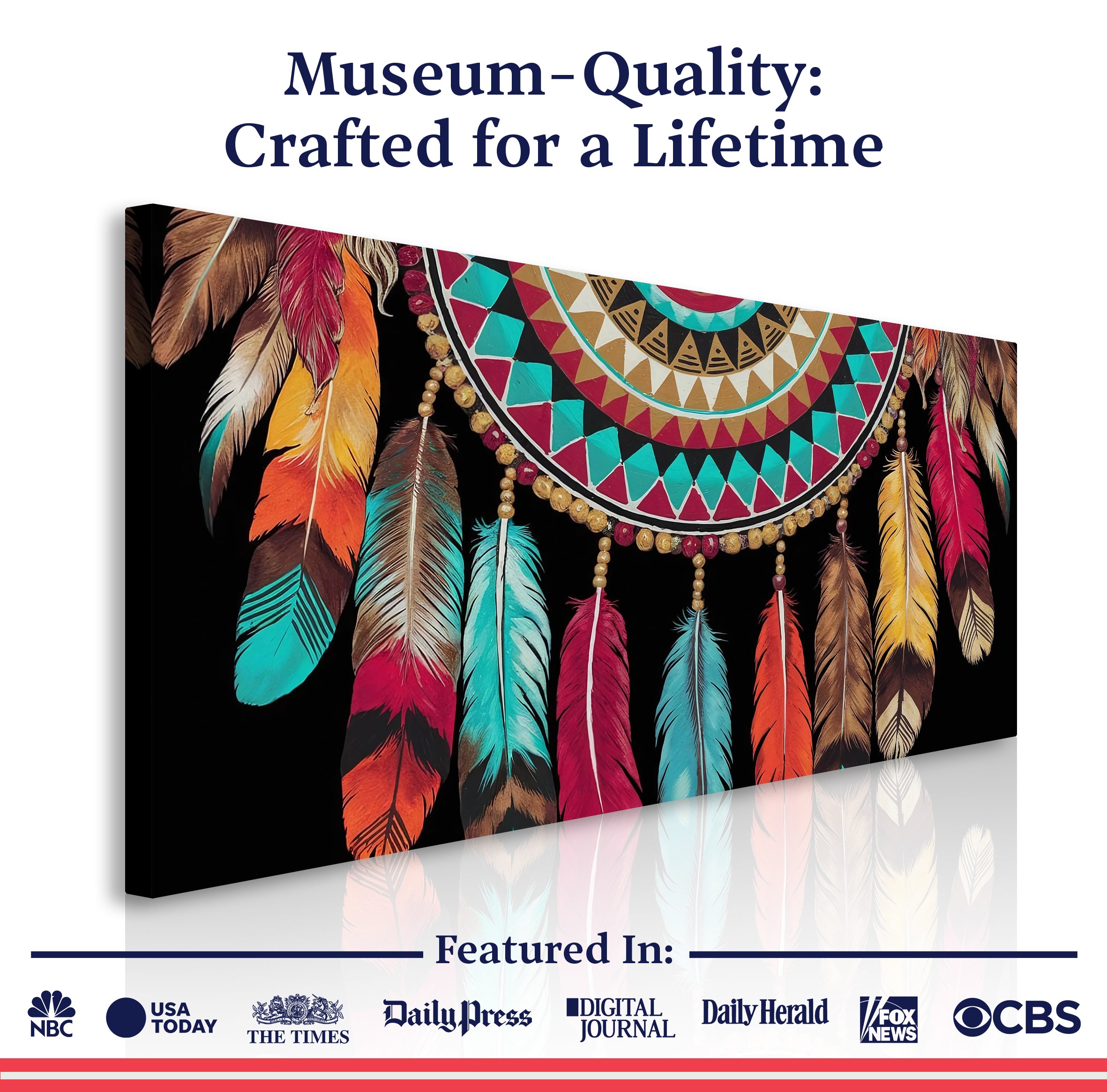 3D Whispering Feathers Wall Art on sale at MyriadMart