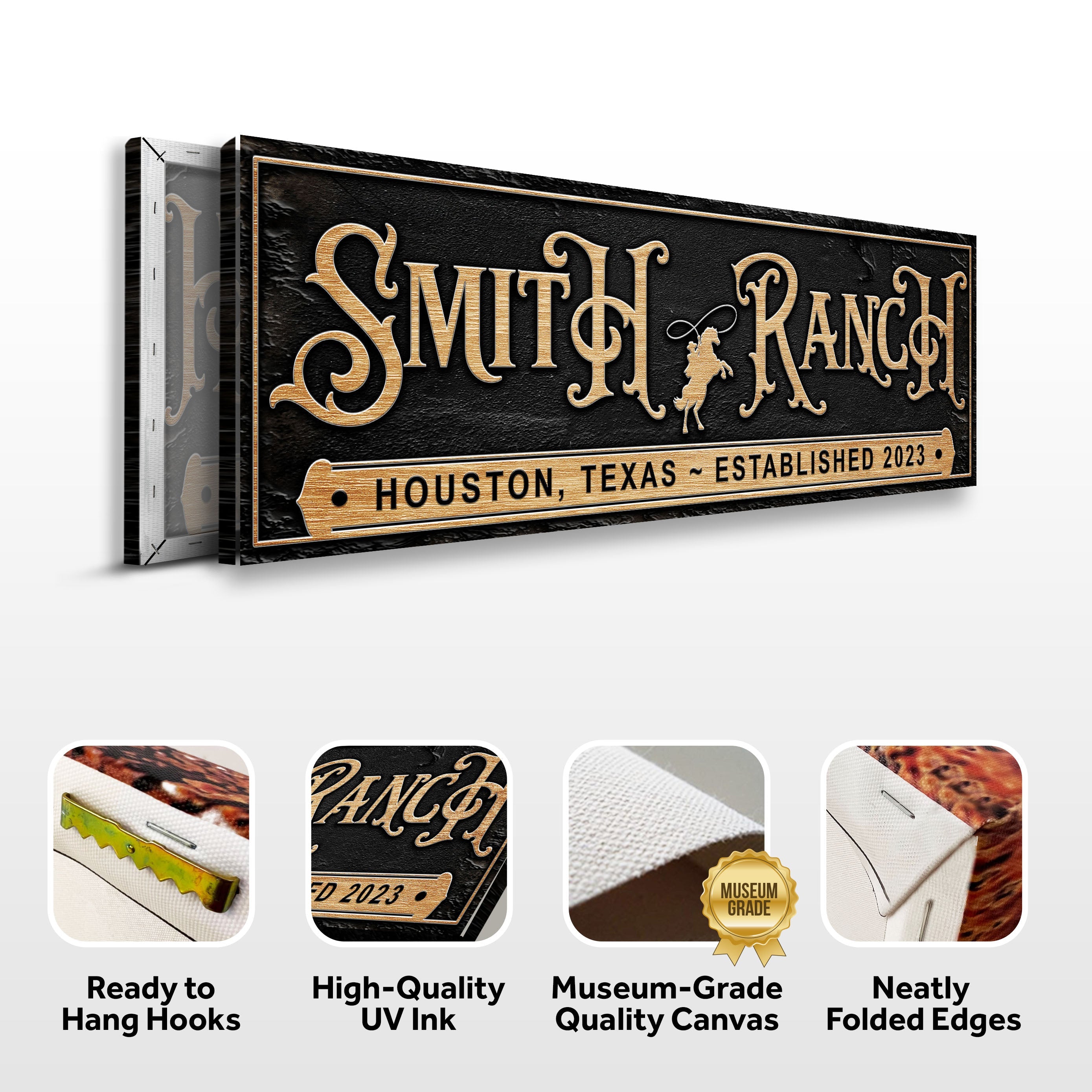 Personalized Horse Ranch Sign on sale at MyriadMart