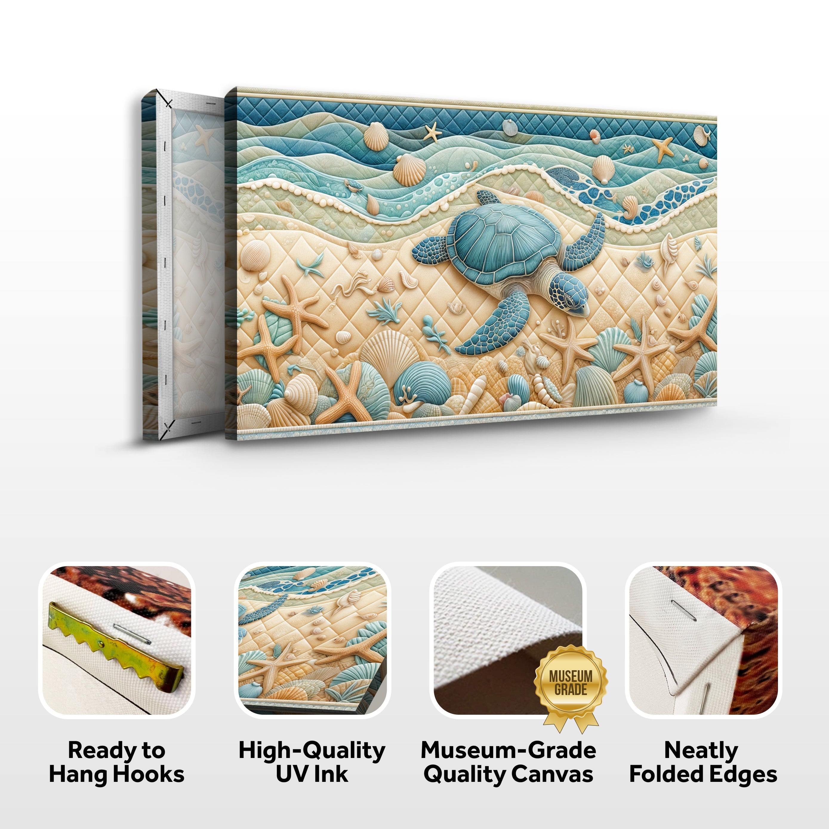 3D Coastal Wall Art IV on sale at MyriadMart