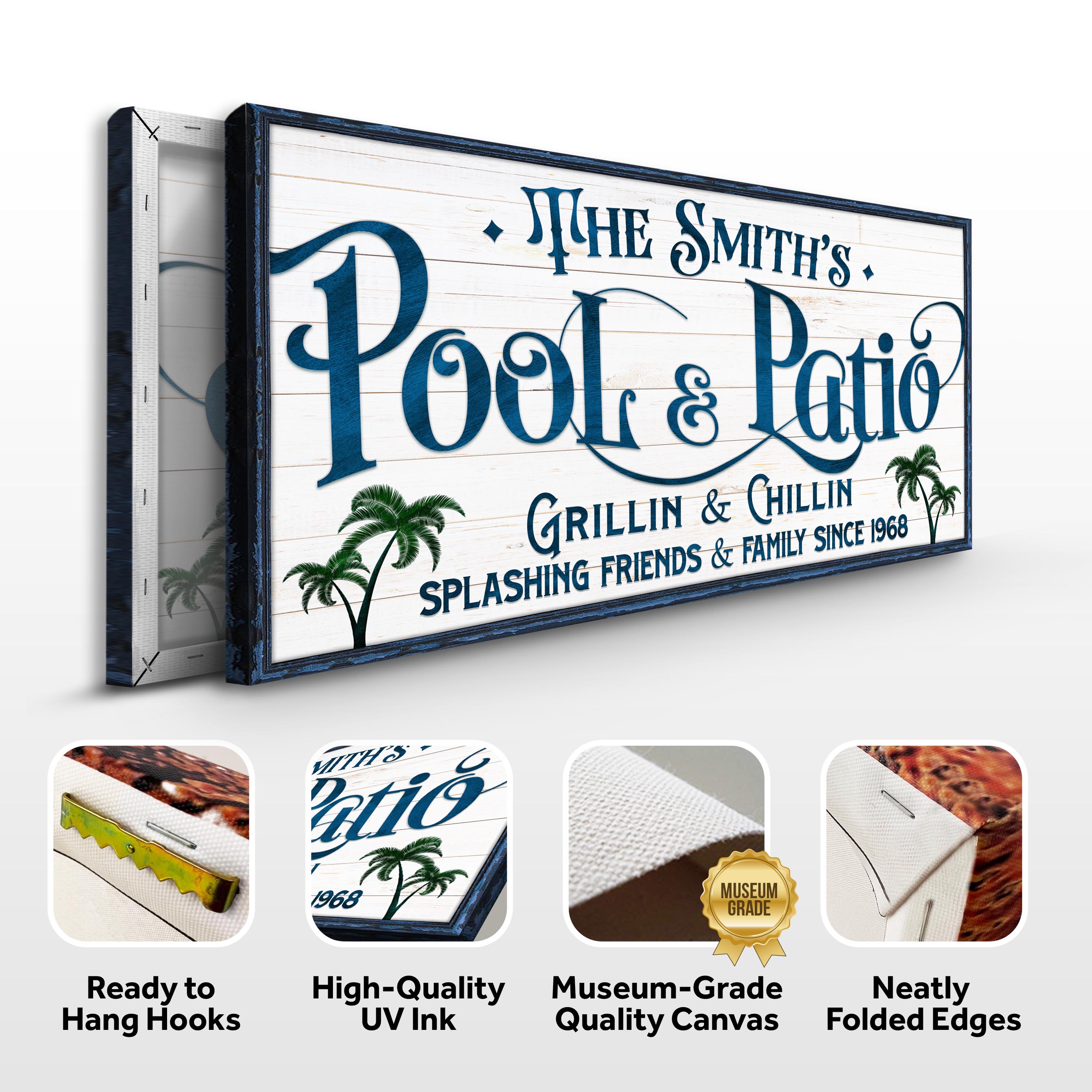 Personalized Pool Bar Sign II on sale at MyriadMart