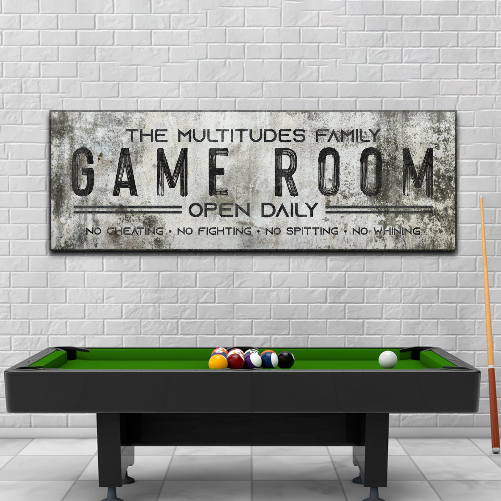 Family Game Room Sign II on sale at MyriadMart