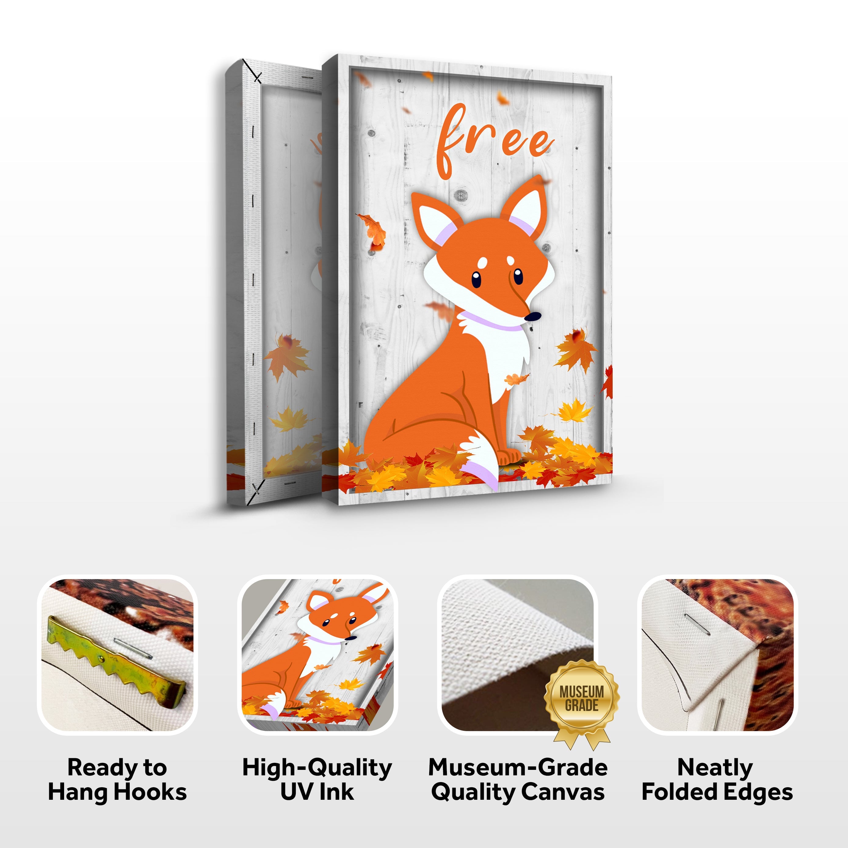 The Most Adorable Free Fox Sign on sale at MyriadMart