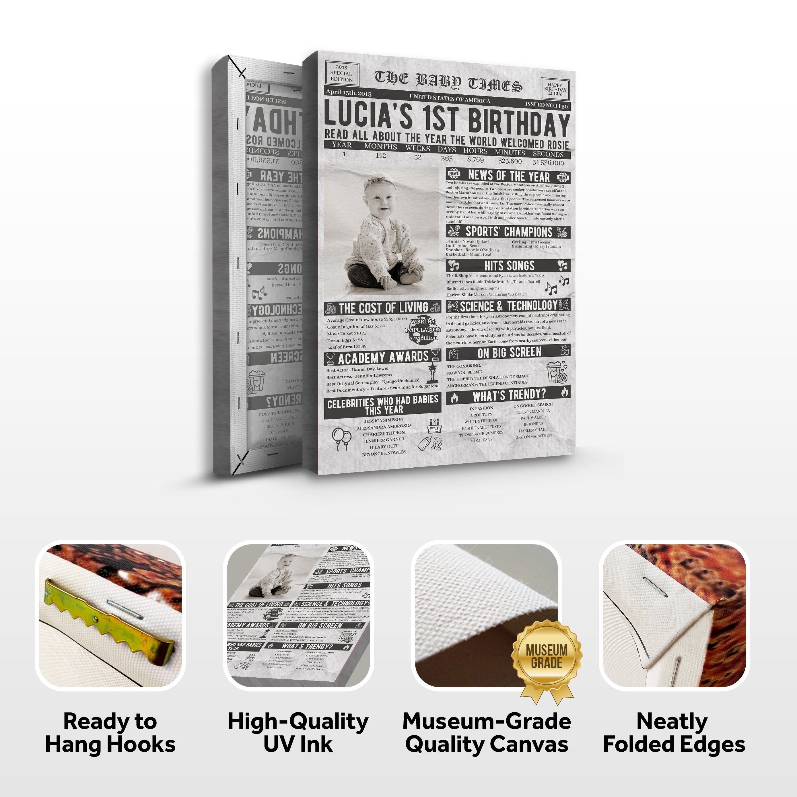 The Baby Times Sign II on sale at MyriadMart