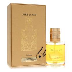 Lattafa Fire On Ice Eau De Parfum Spray Unisex By Lattafa on sale at MyriadMart