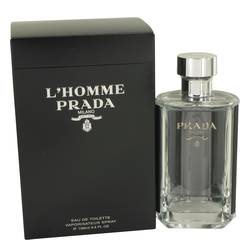 Prada L'homme Eau De Toilette Spray By Prada on sale at MyriadMart