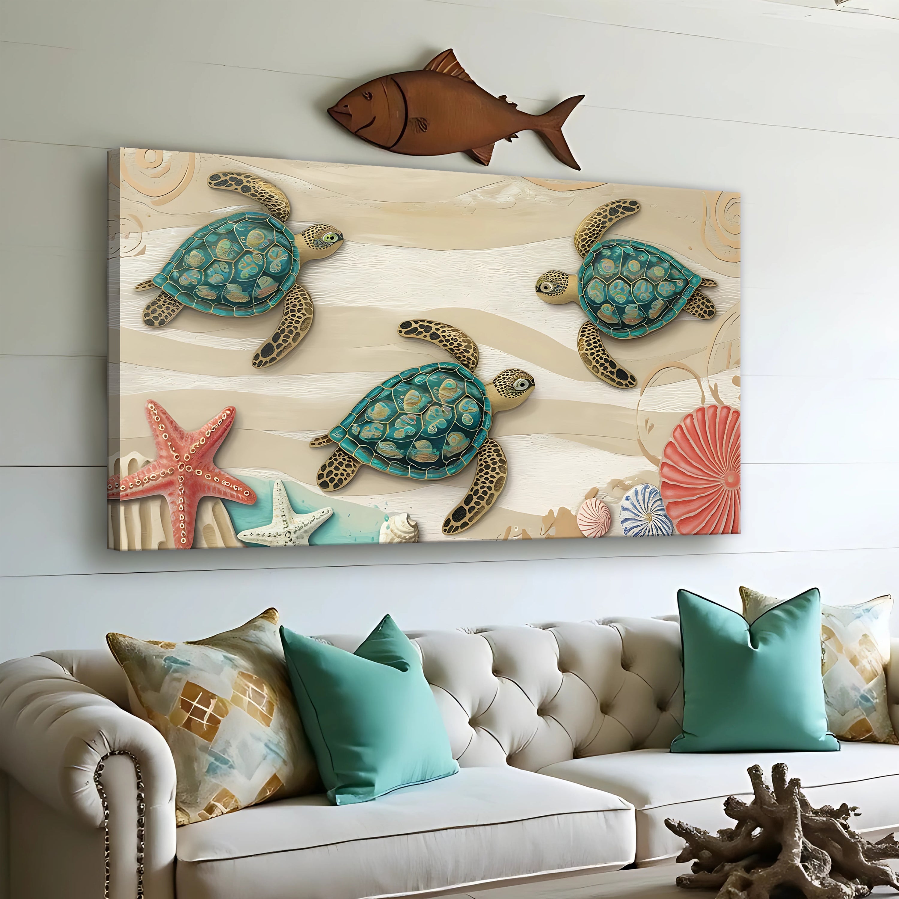 3D Coastal Wall Art VII on sale at MyriadMart
