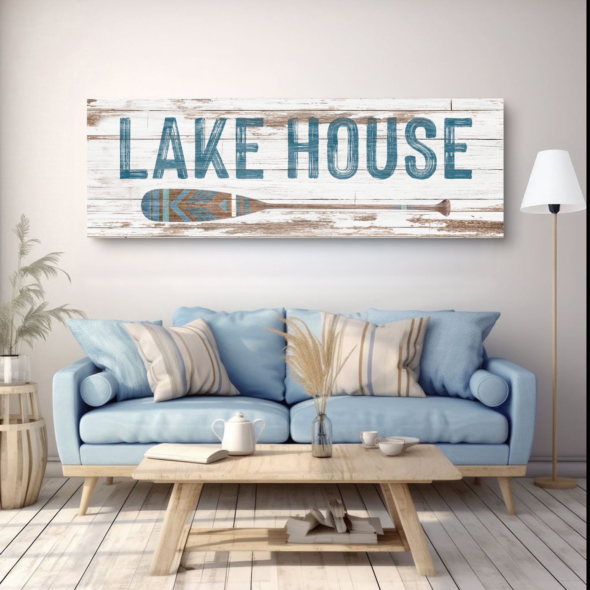 Lake House Coastal Sign II on sale at MyriadMart