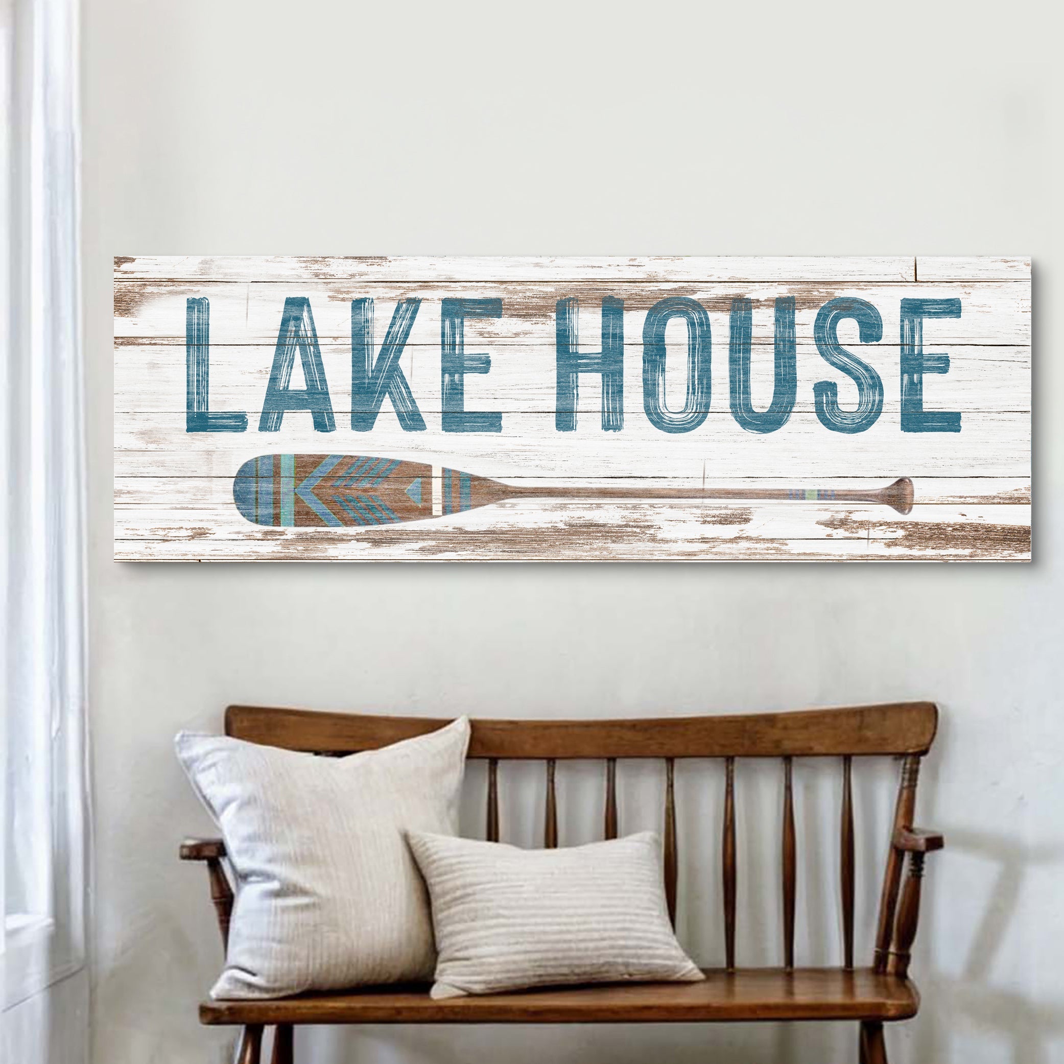 Lake House Coastal Sign II on sale at MyriadMart