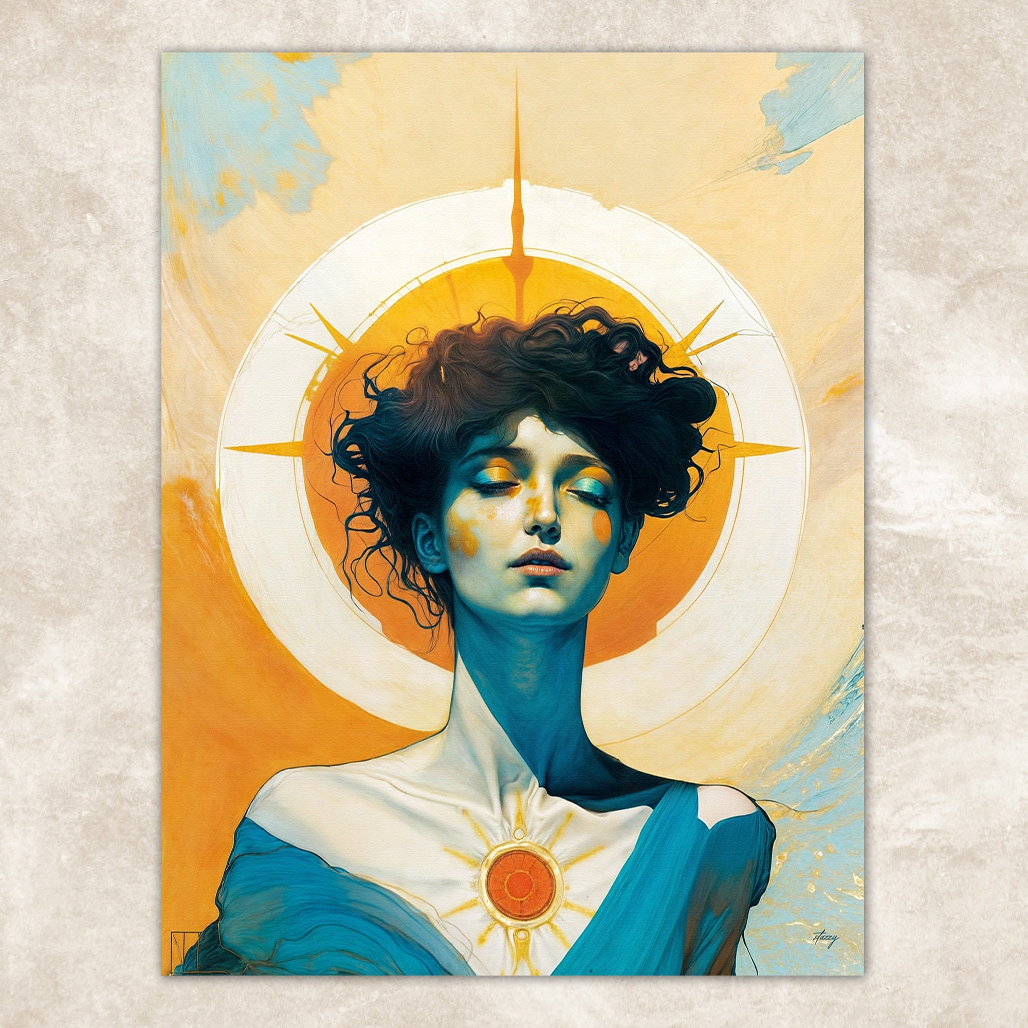 Canvas Print: "Luminous Reverie" on sale at MyriadMart