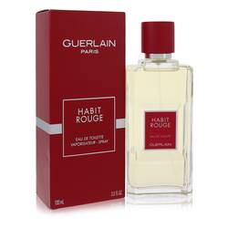 Habit Rouge Cologne / Eau De Toilette Spray By Guerlain on sale at MyriadMart