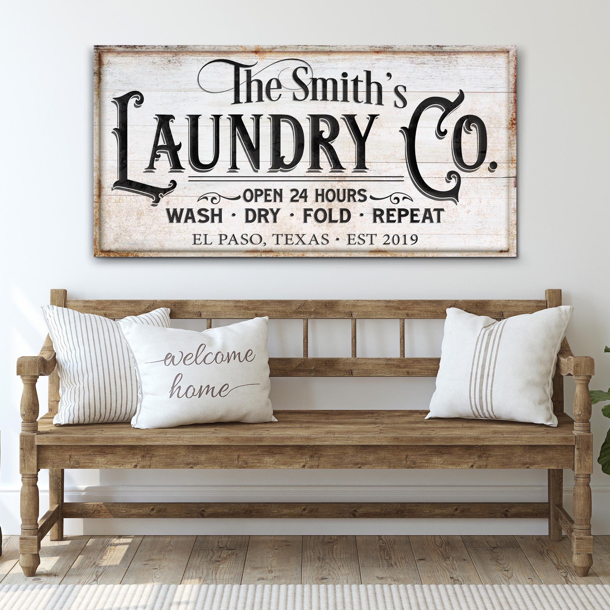 The Laundry Room Sign IX on sale at MyriadMart