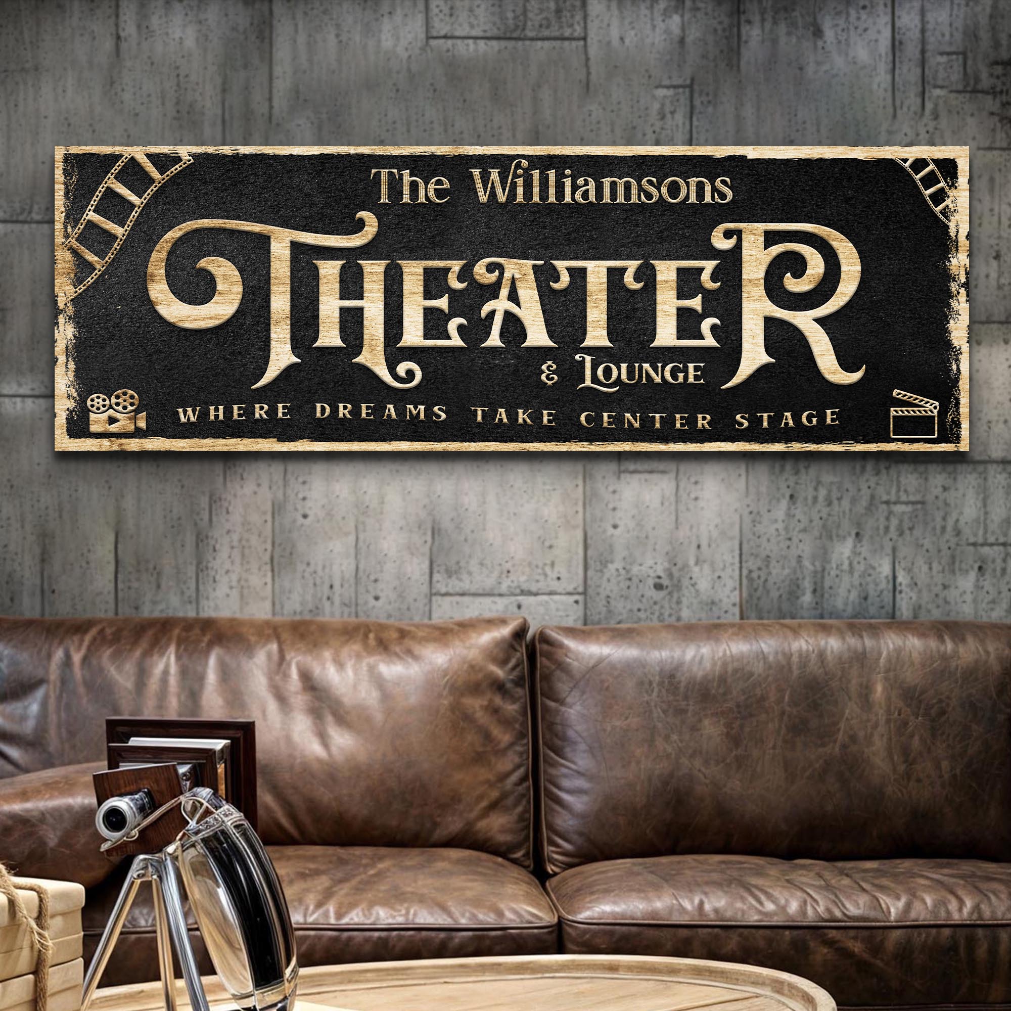 Theater Sign VI on sale at MyriadMart