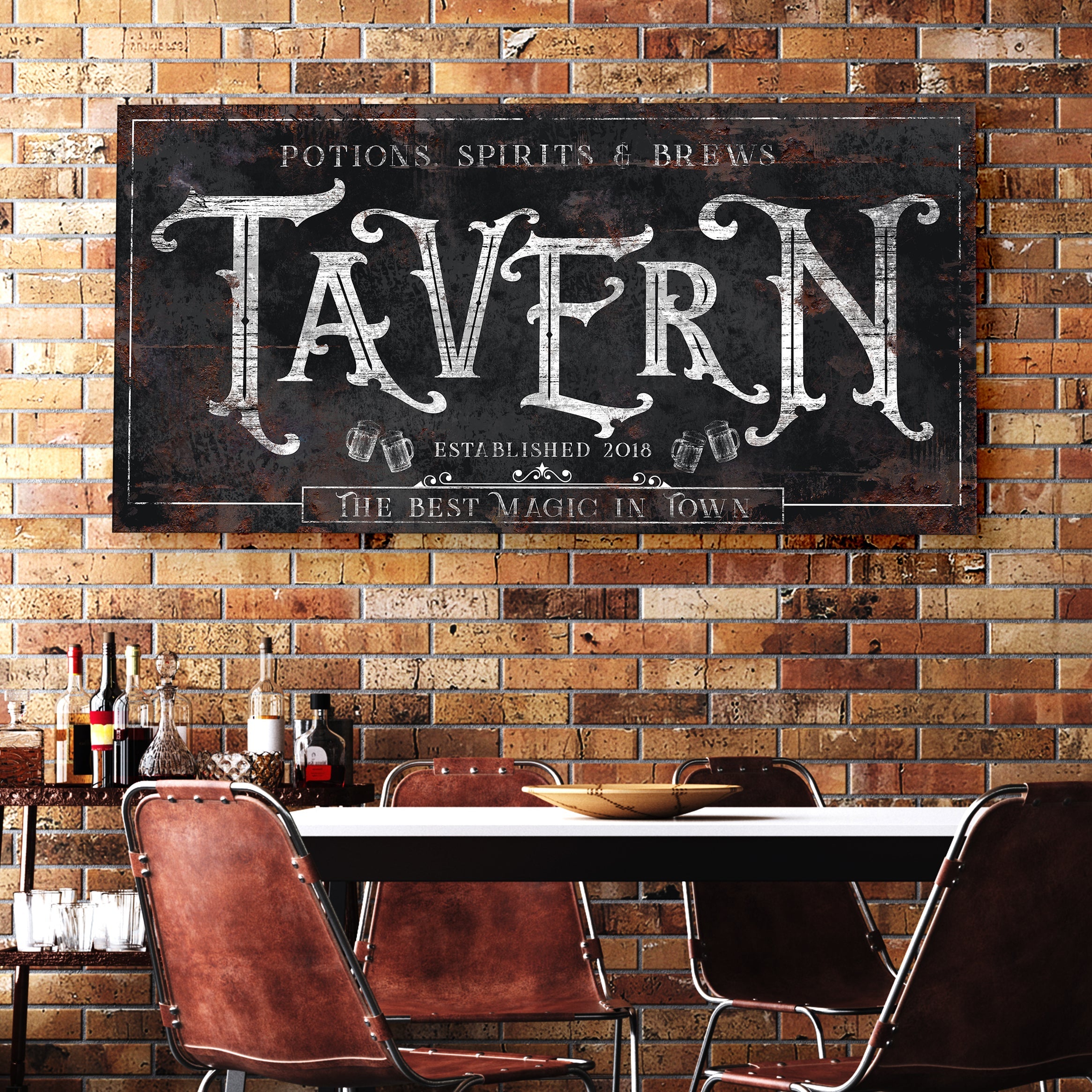 Potions, Spirits & Brews Tavern Halloween Sign II on sale at MyriadMart