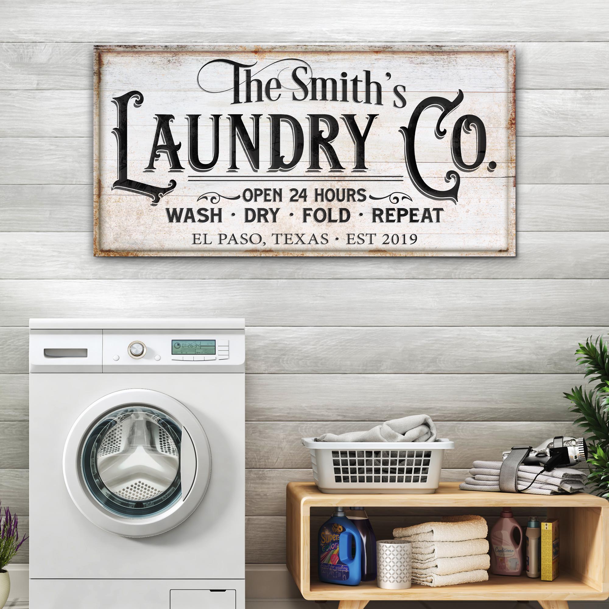 The Laundry Room Sign IX on sale at MyriadMart