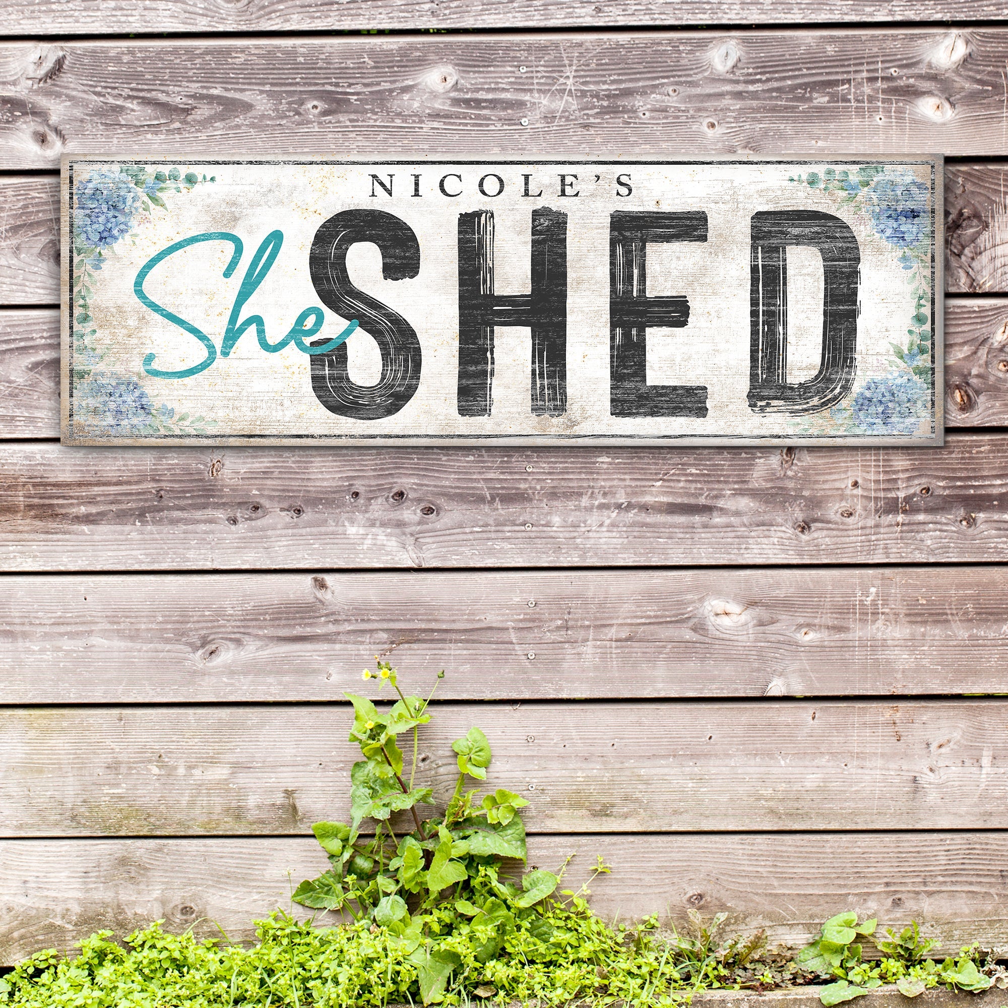Personalized She Shed Sign XI on sale at MyriadMart