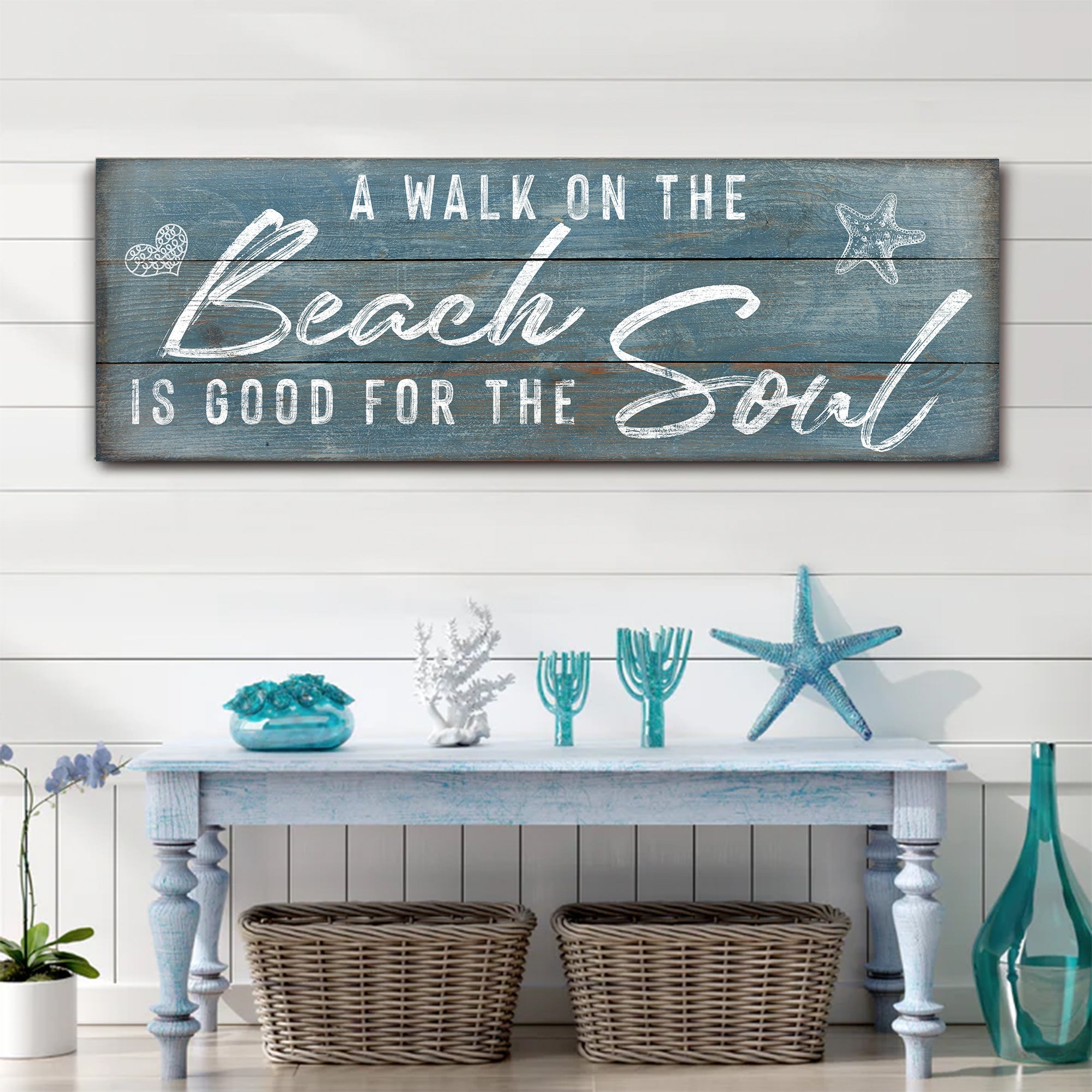 A Walk On the Beach is Good For the Soul Sign on sale at MyriadMart