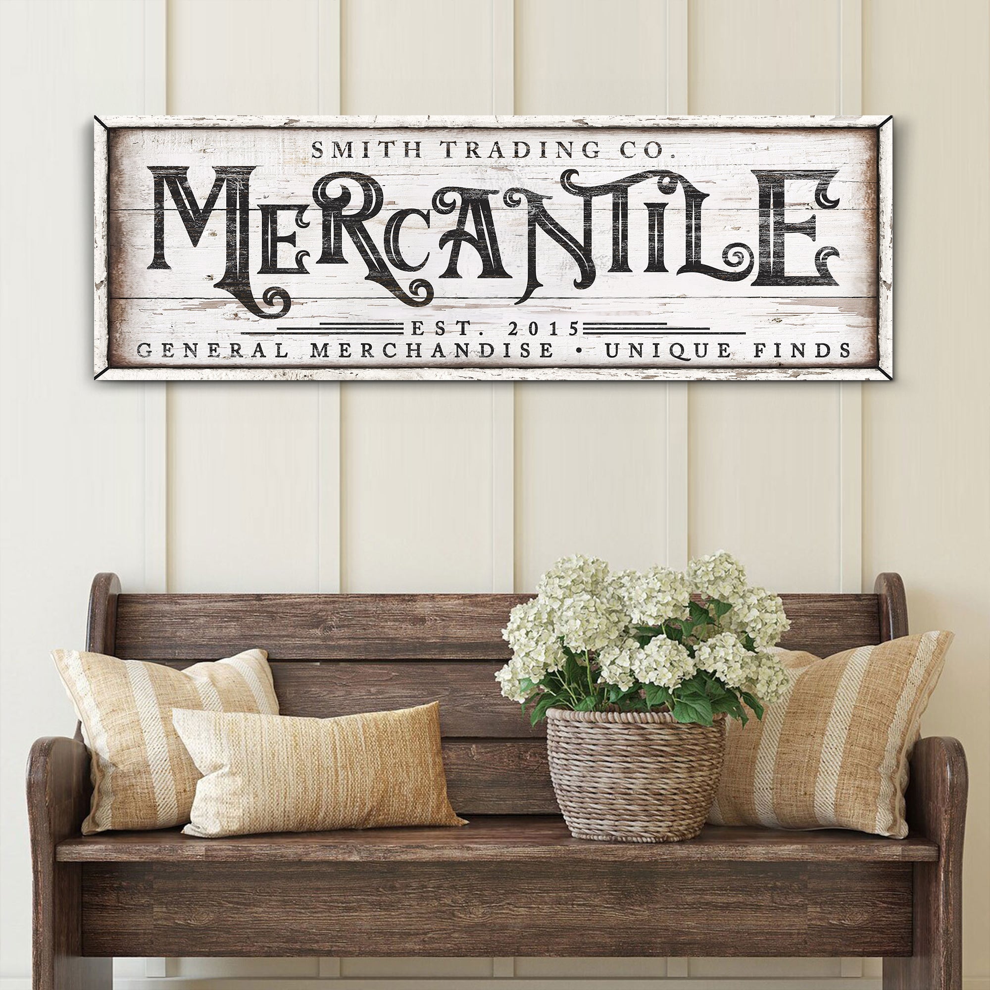 Personalized Mercantile Sign on sale at MyriadMart