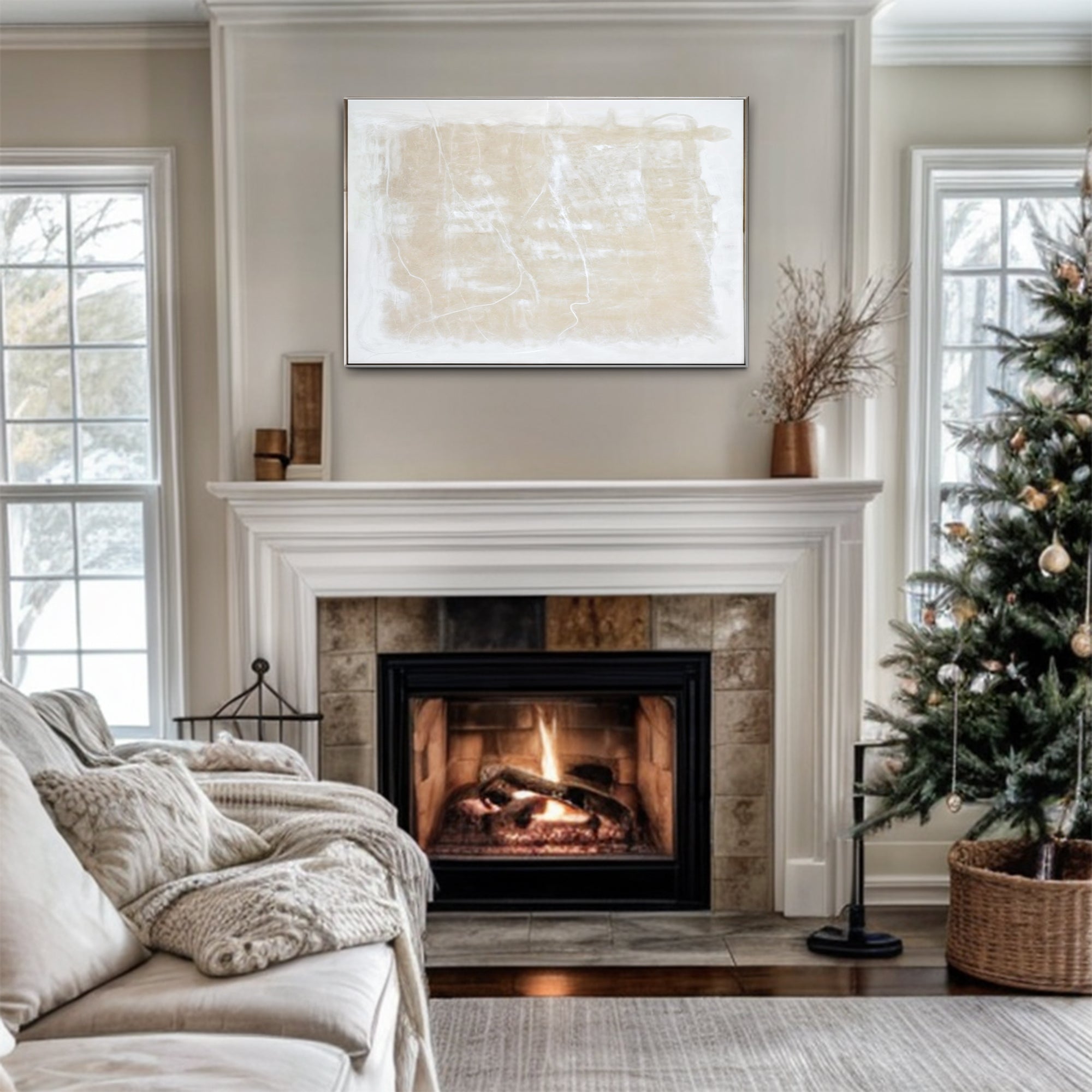 Modern Linear Abstract Wall Art on sale at MyriadMart