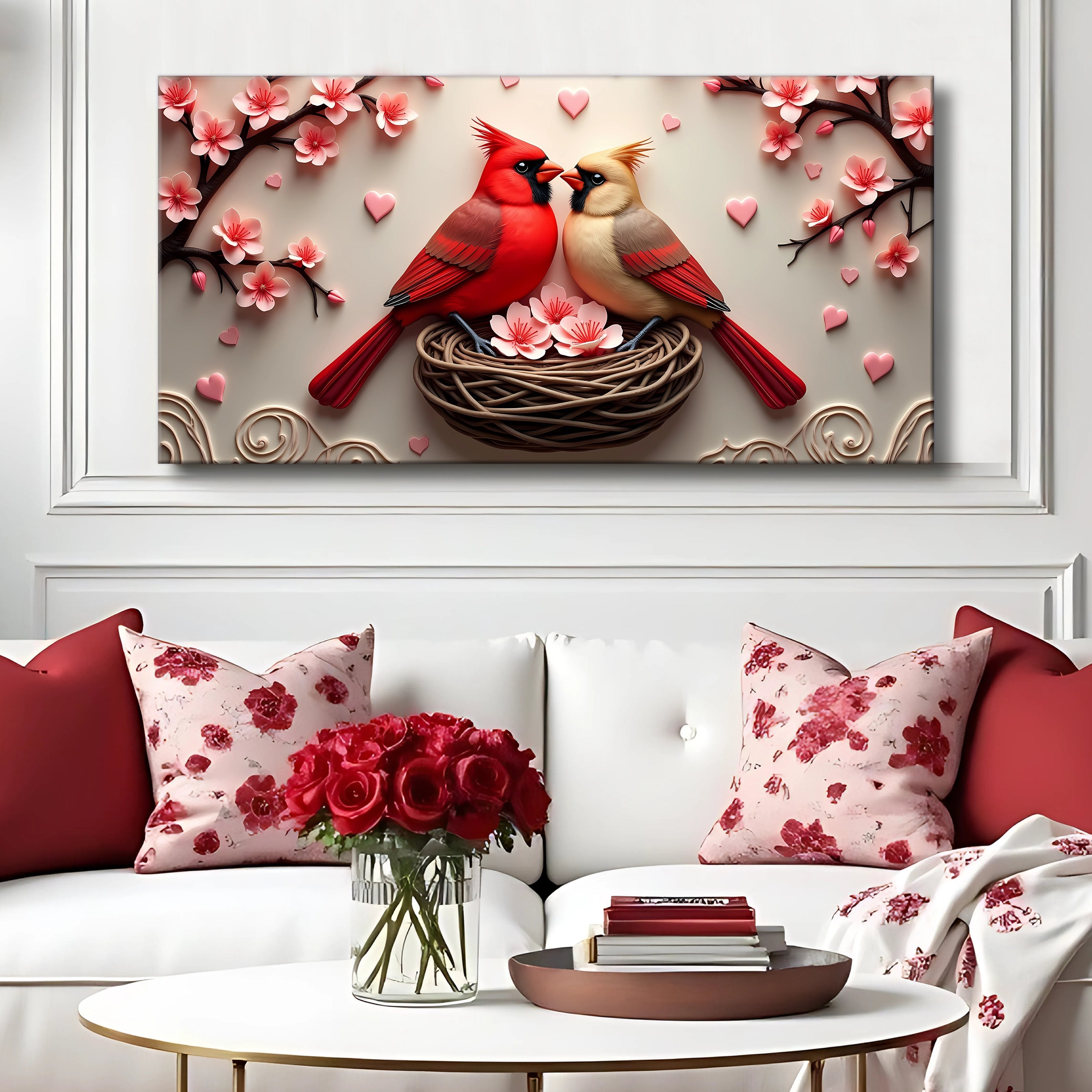 3D Cardinals Wall Art VI on sale at MyriadMart