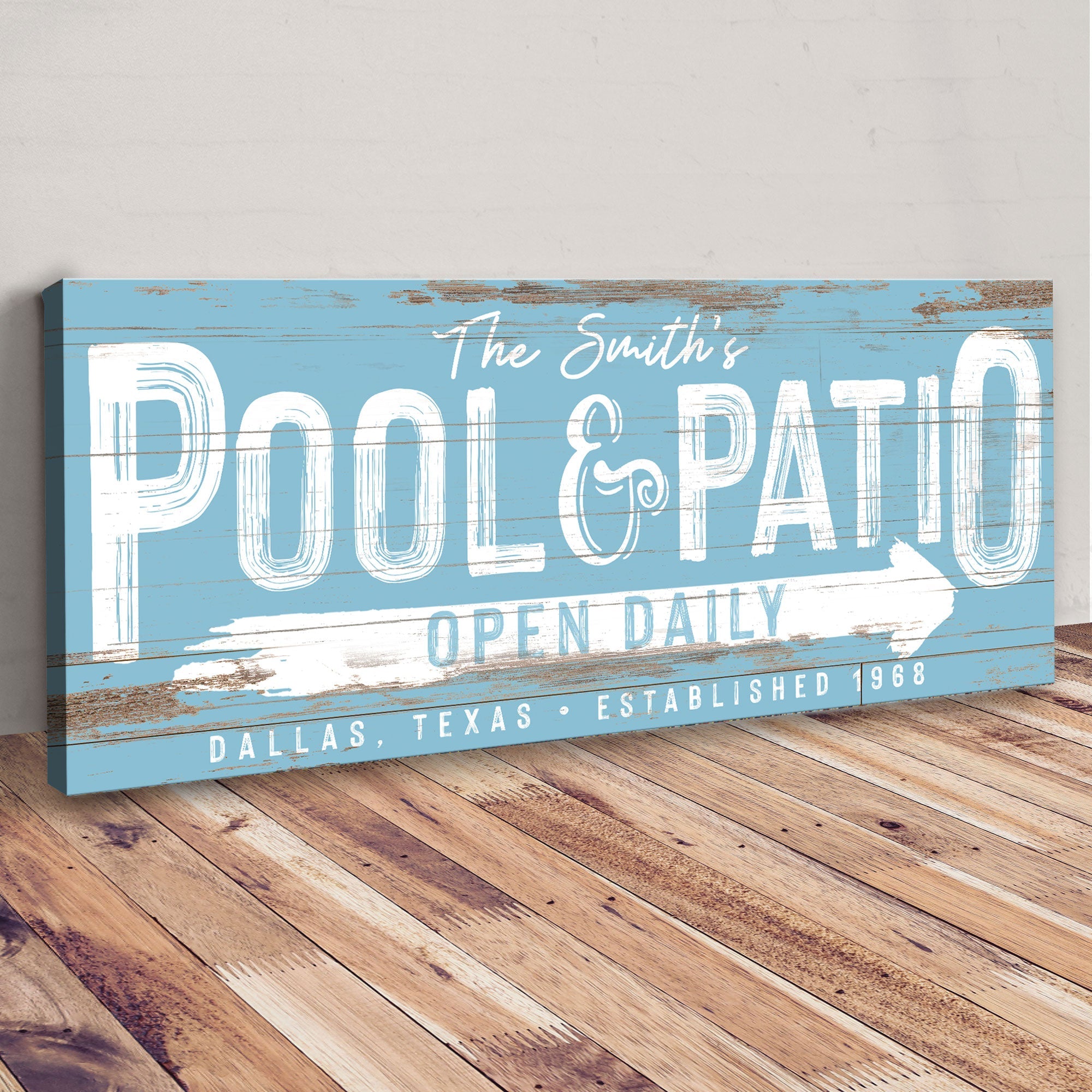 Personalized Pool And Patio Sign V on sale at MyriadMart