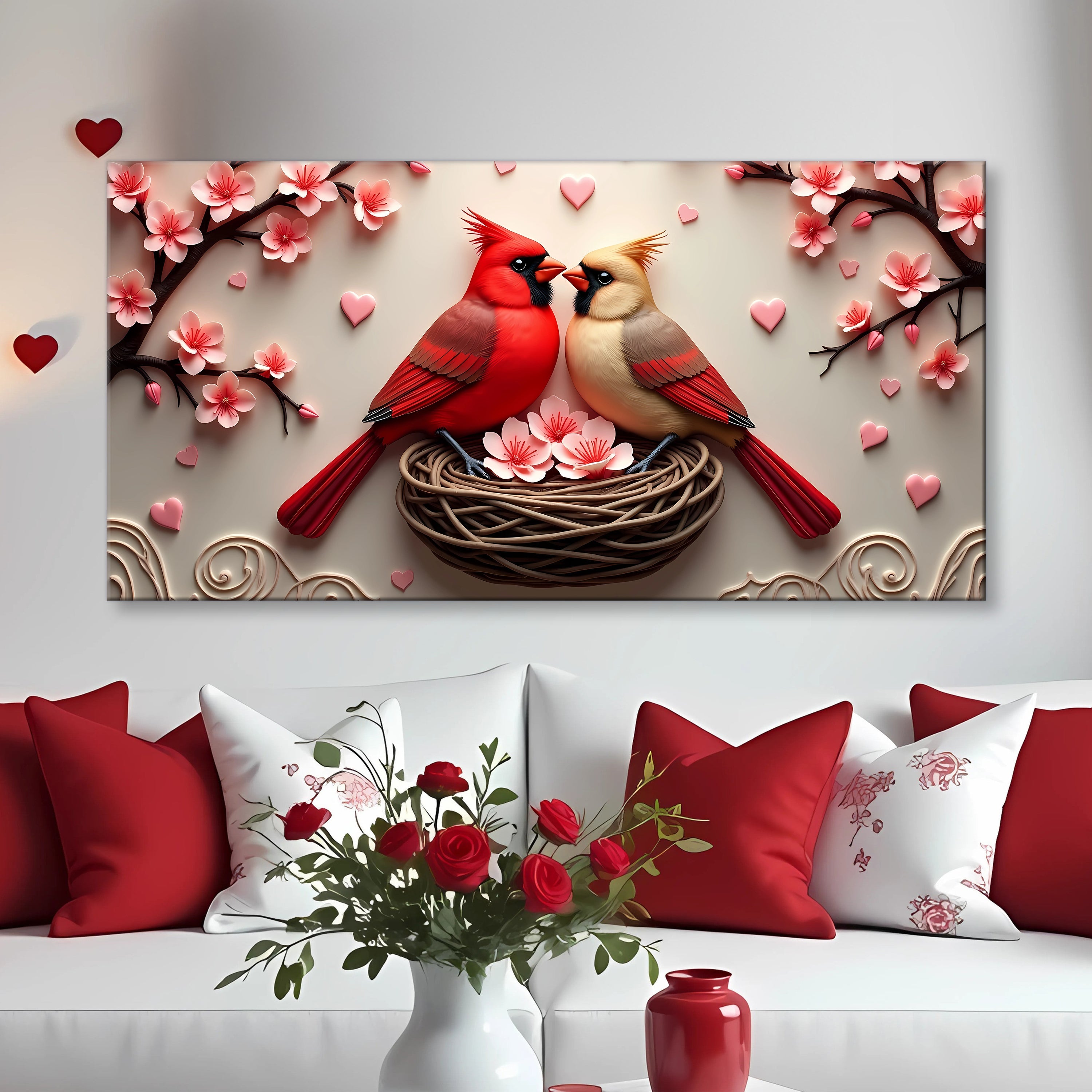 3D Cardinals Wall Art VI on sale at MyriadMart