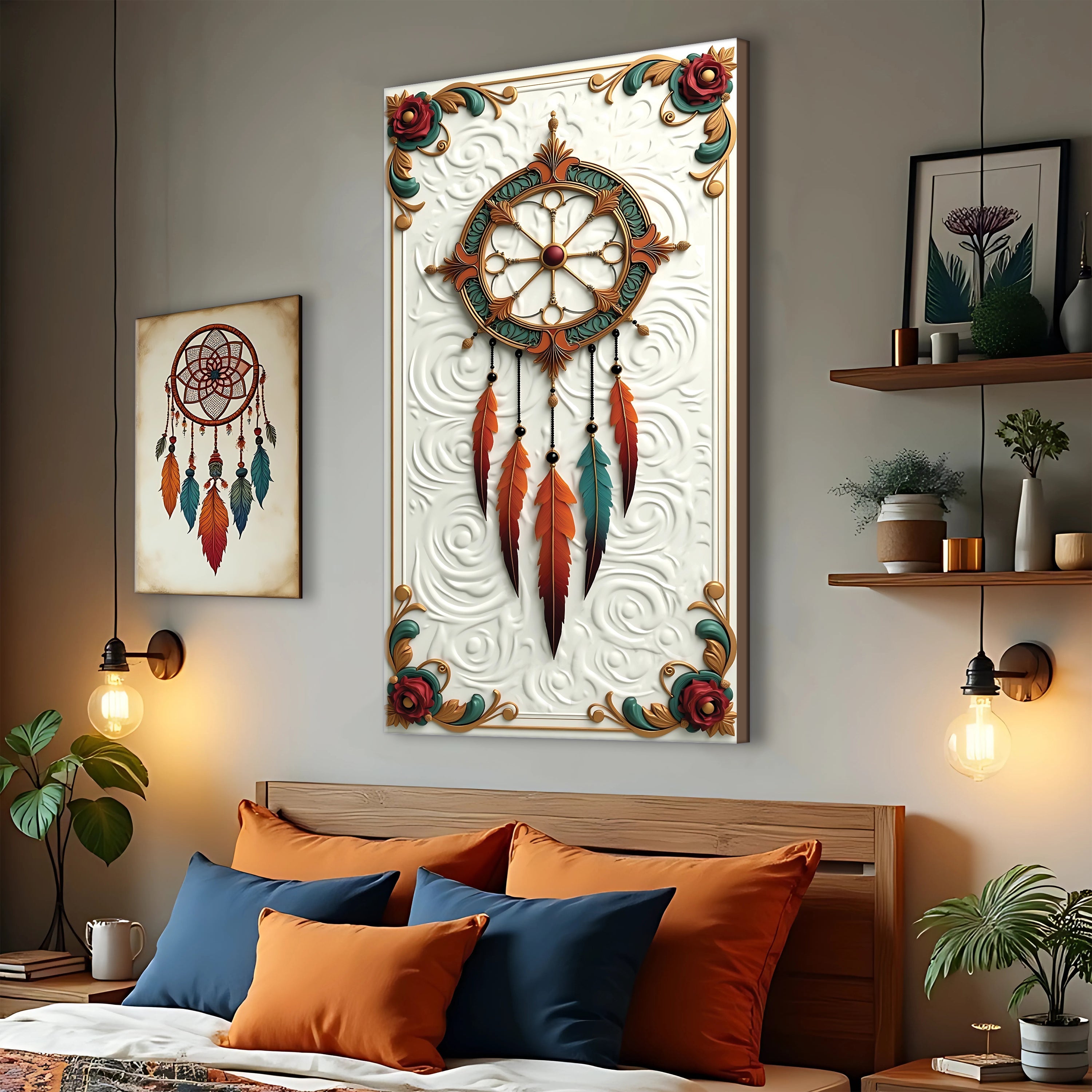 3D Whispering Feathers Wall Art III on sale at MyriadMart