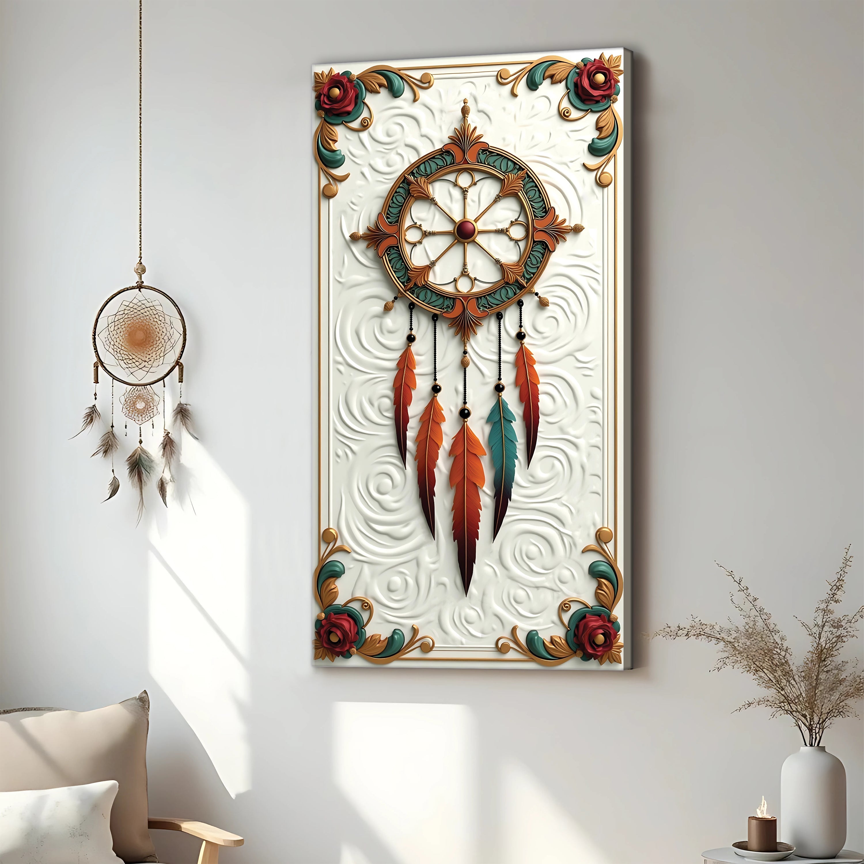 3D Whispering Feathers Wall Art III on sale at MyriadMart