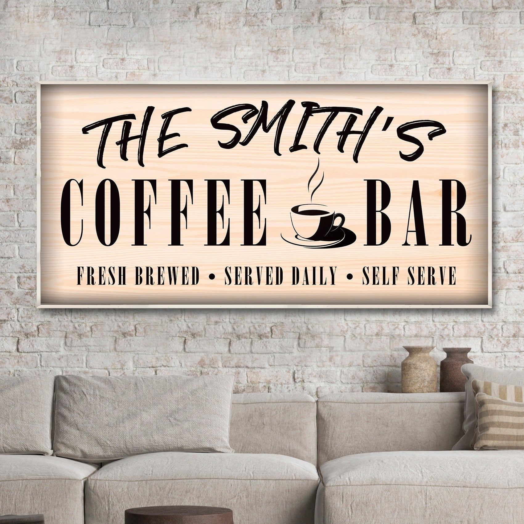 Coffee Bar Sign II on sale at MyriadMart