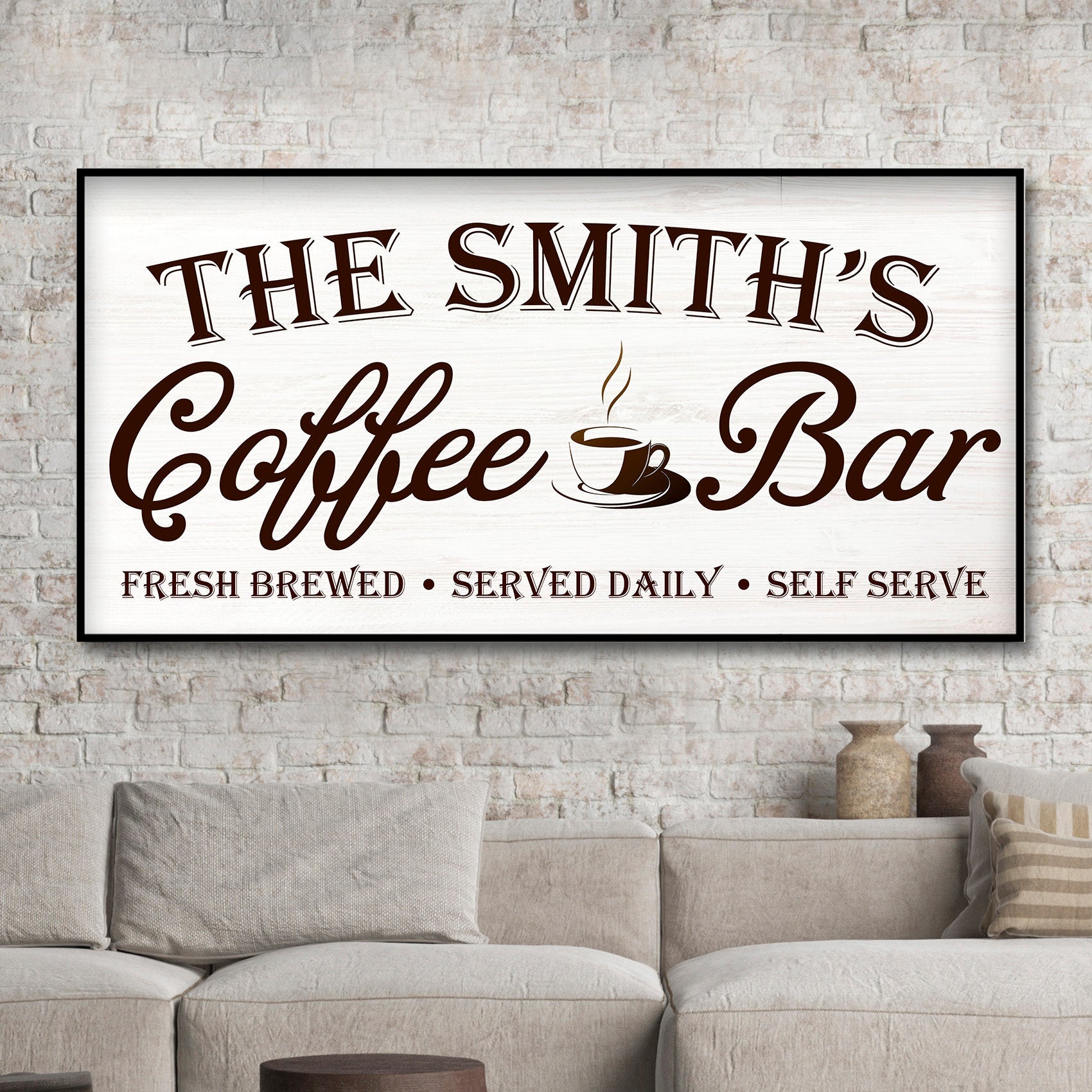 Coffee Bar Sign II on sale at MyriadMart
