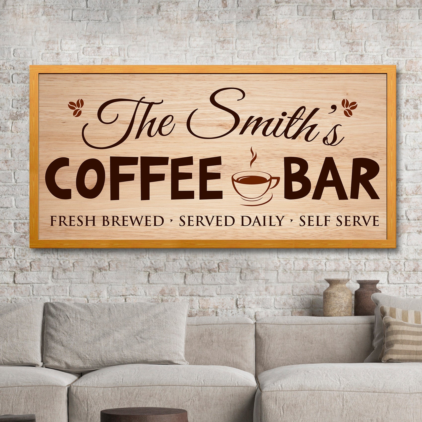 Coffee Bar Sign II on sale at MyriadMart