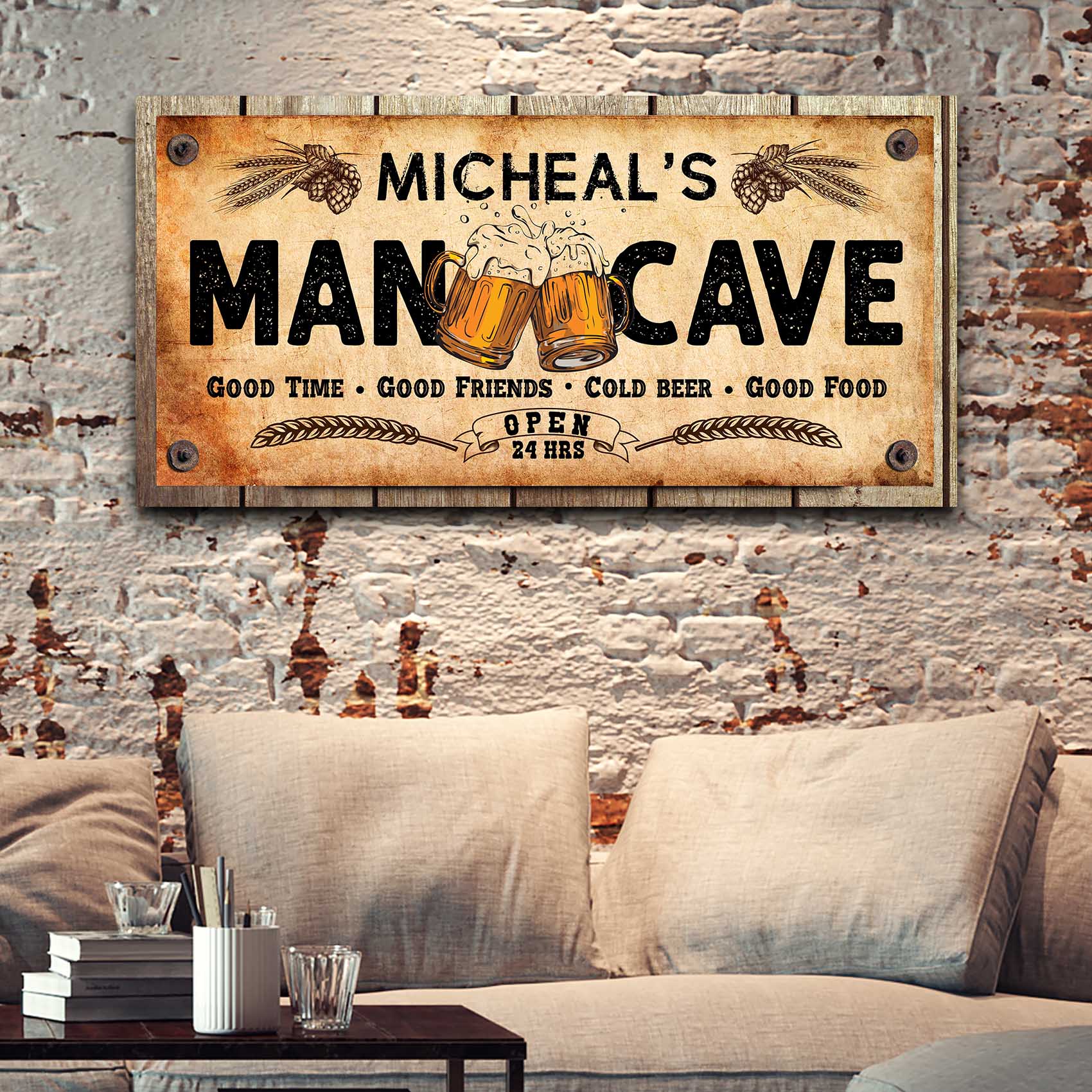 Man Cave Sign IV on sale at MyriadMart