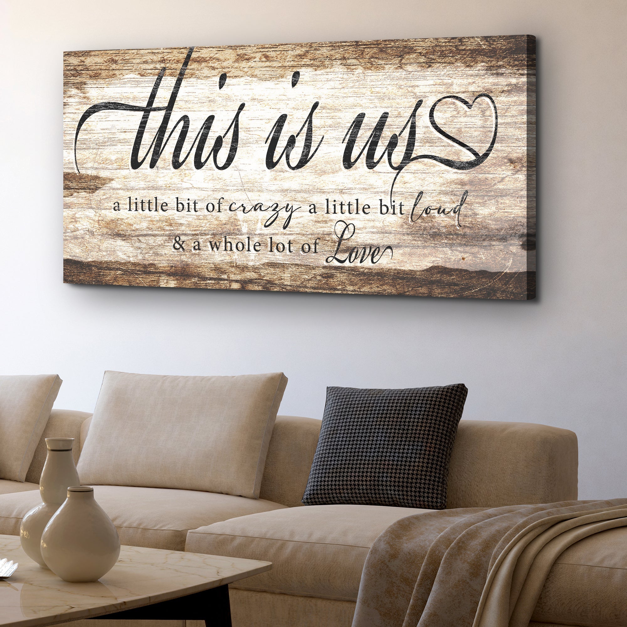 This Is Us Sign on sale at MyriadMart