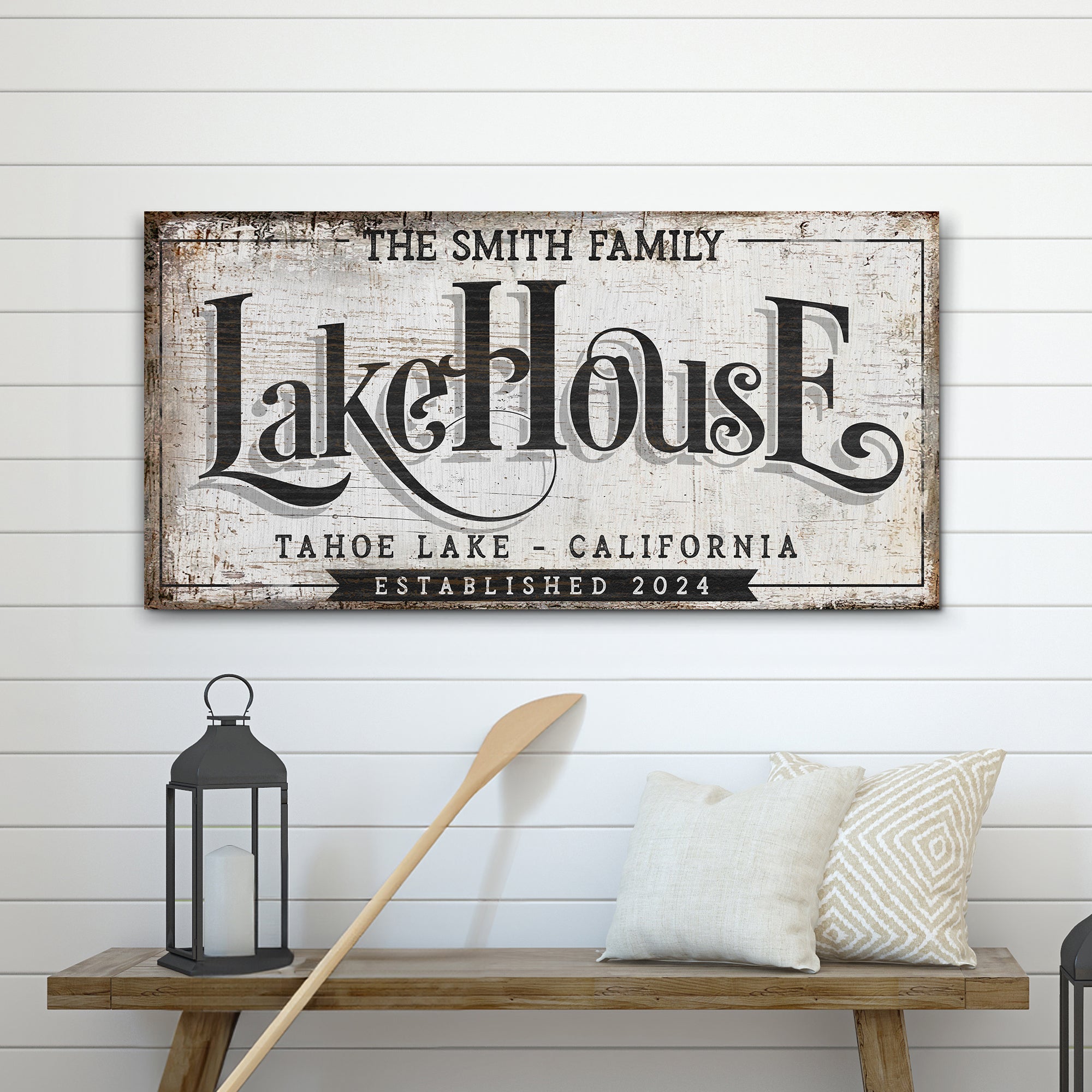 Lake House Sign XI on sale at MyriadMart
