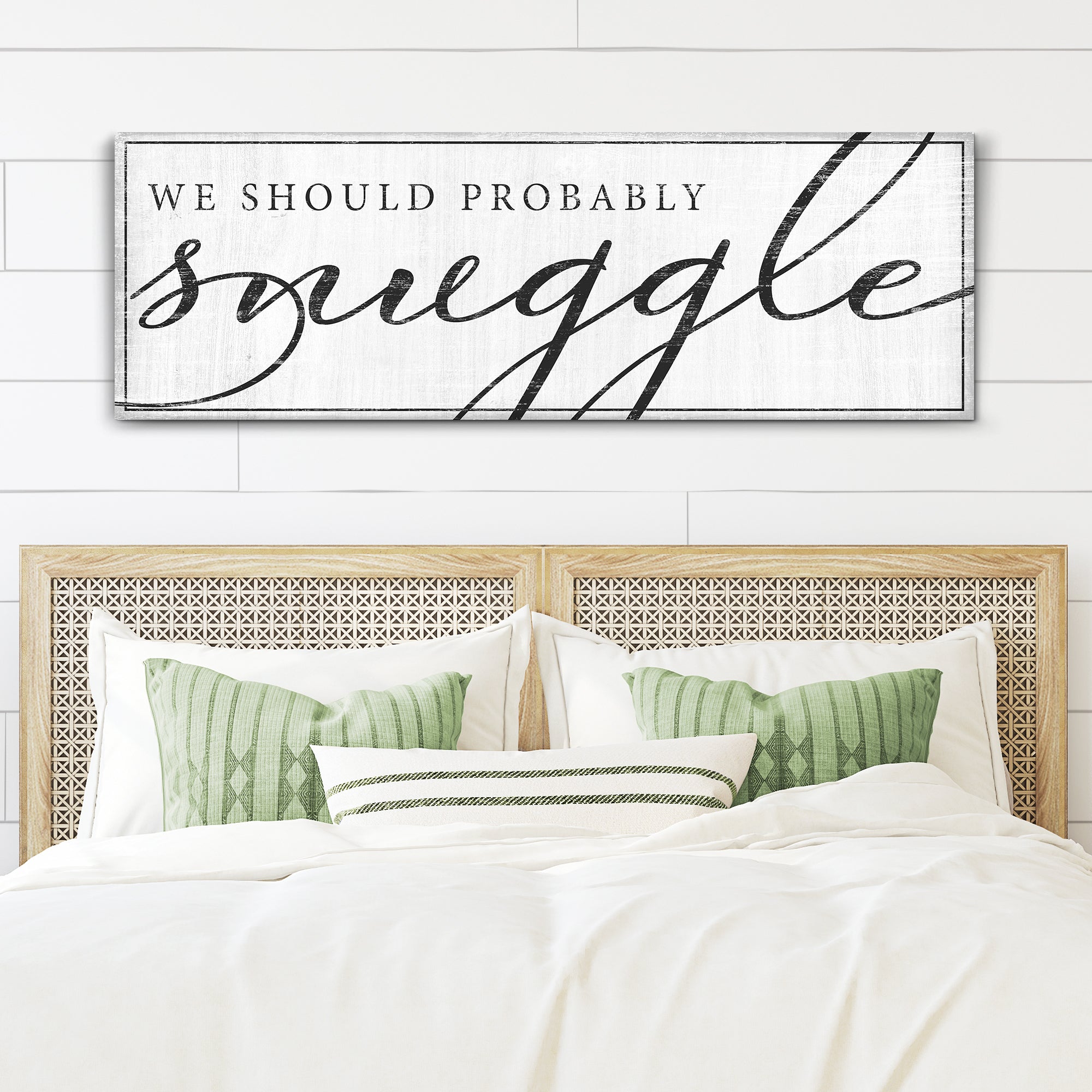 We Should Probably Snuggle Sign III on sale at MyriadMart