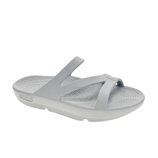 Sovella Active Recovery Sandals Women's PF Slide Light Grey on sale at MyriadMart