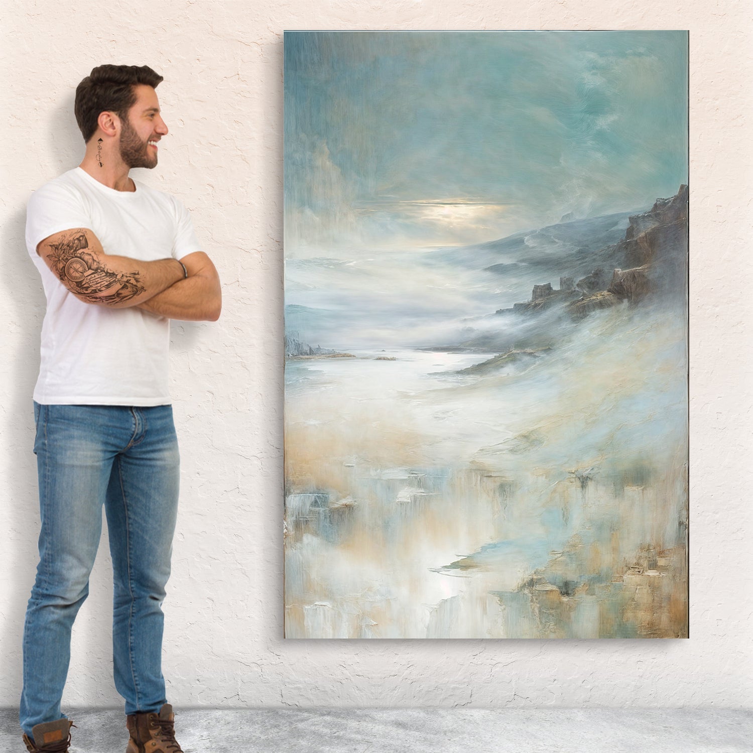 Canvas Print: "Misty Realm" on sale at MyriadMart