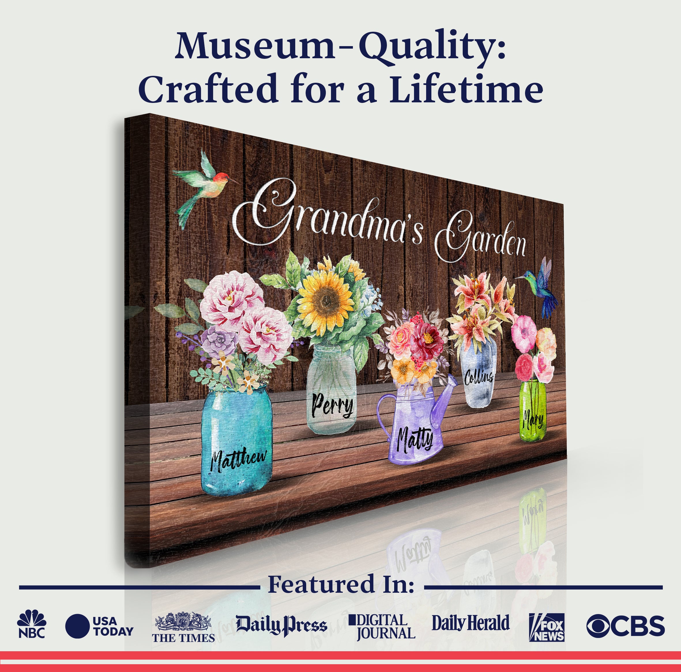 Mother's Day Sign Grandma's Garden on sale at MyriadMart