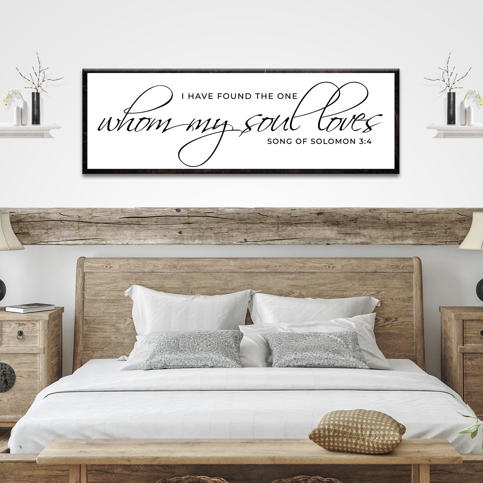 Song Of Solomon 3:4 - I Have Found The One Sign IV on sale at MyriadMart