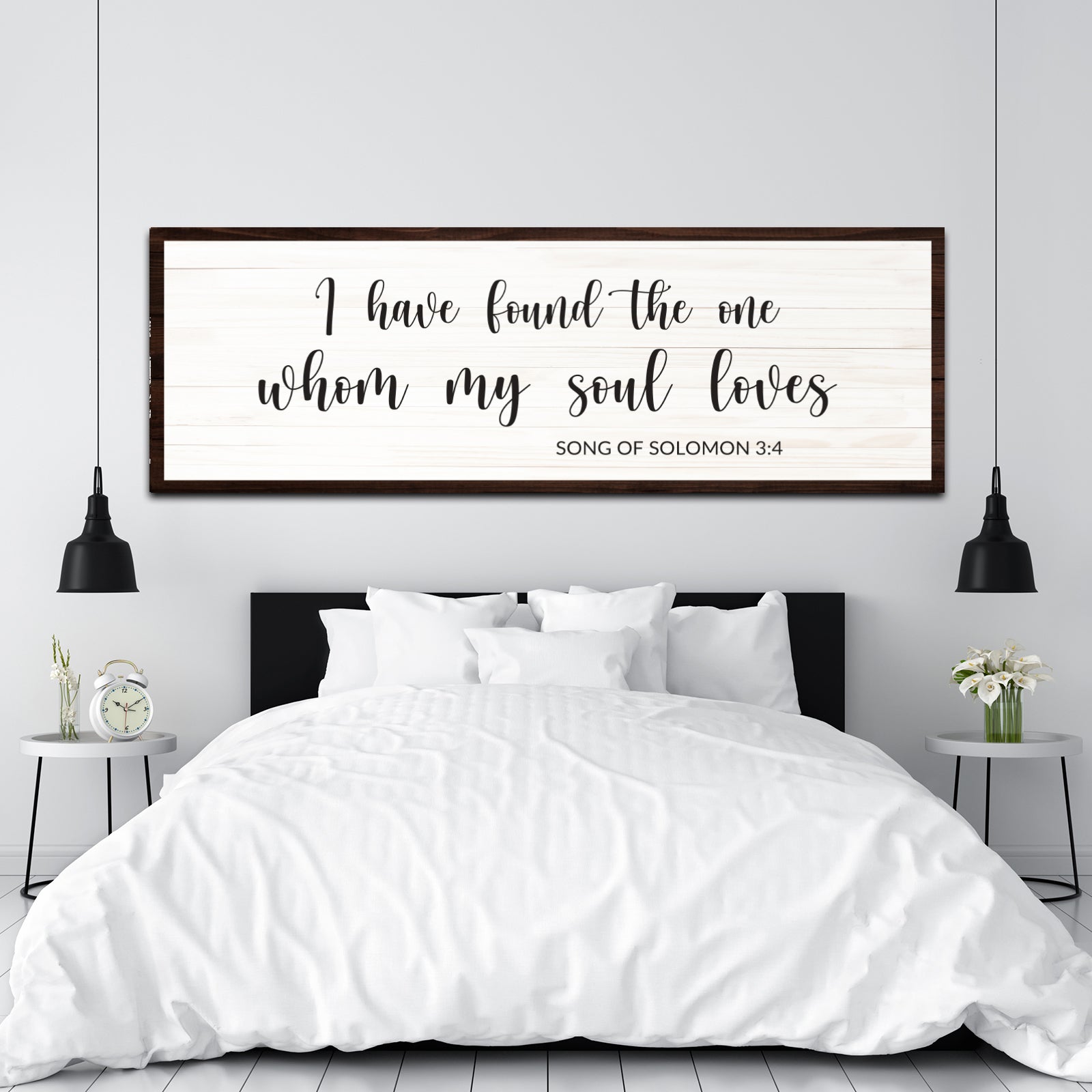 Song Of Solomon 3:4 - The One Whom My Soul Loves Sign II on sale at MyriadMart