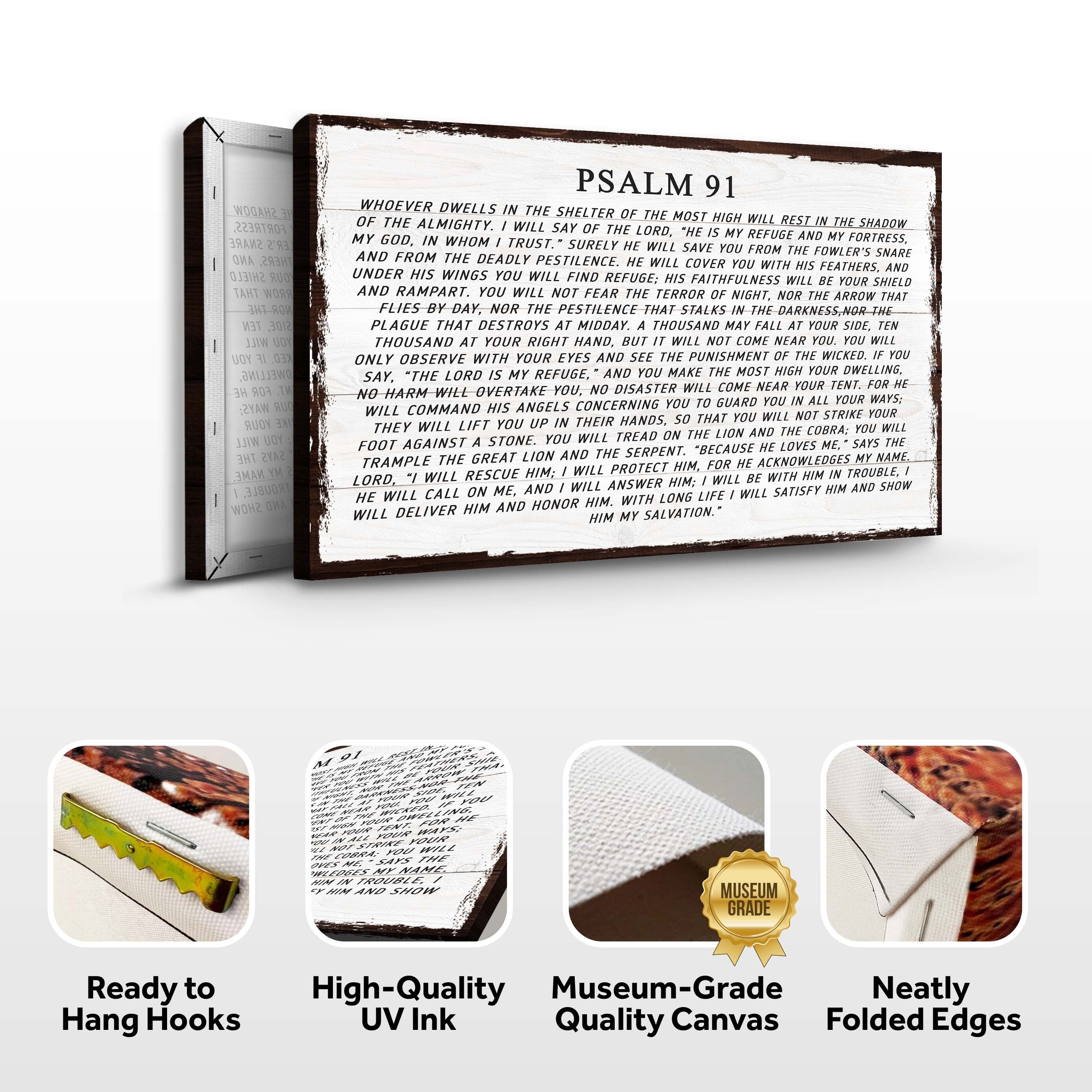 Psalm 91 - Whoever Dwells Sign on sale at MyriadMart