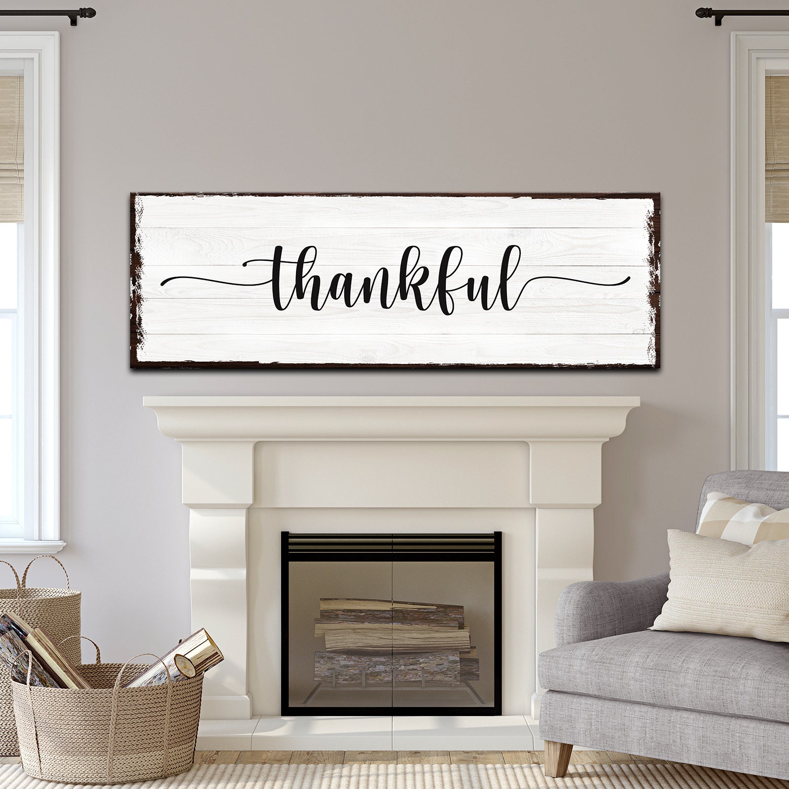 Thankful Sign on sale at MyriadMart