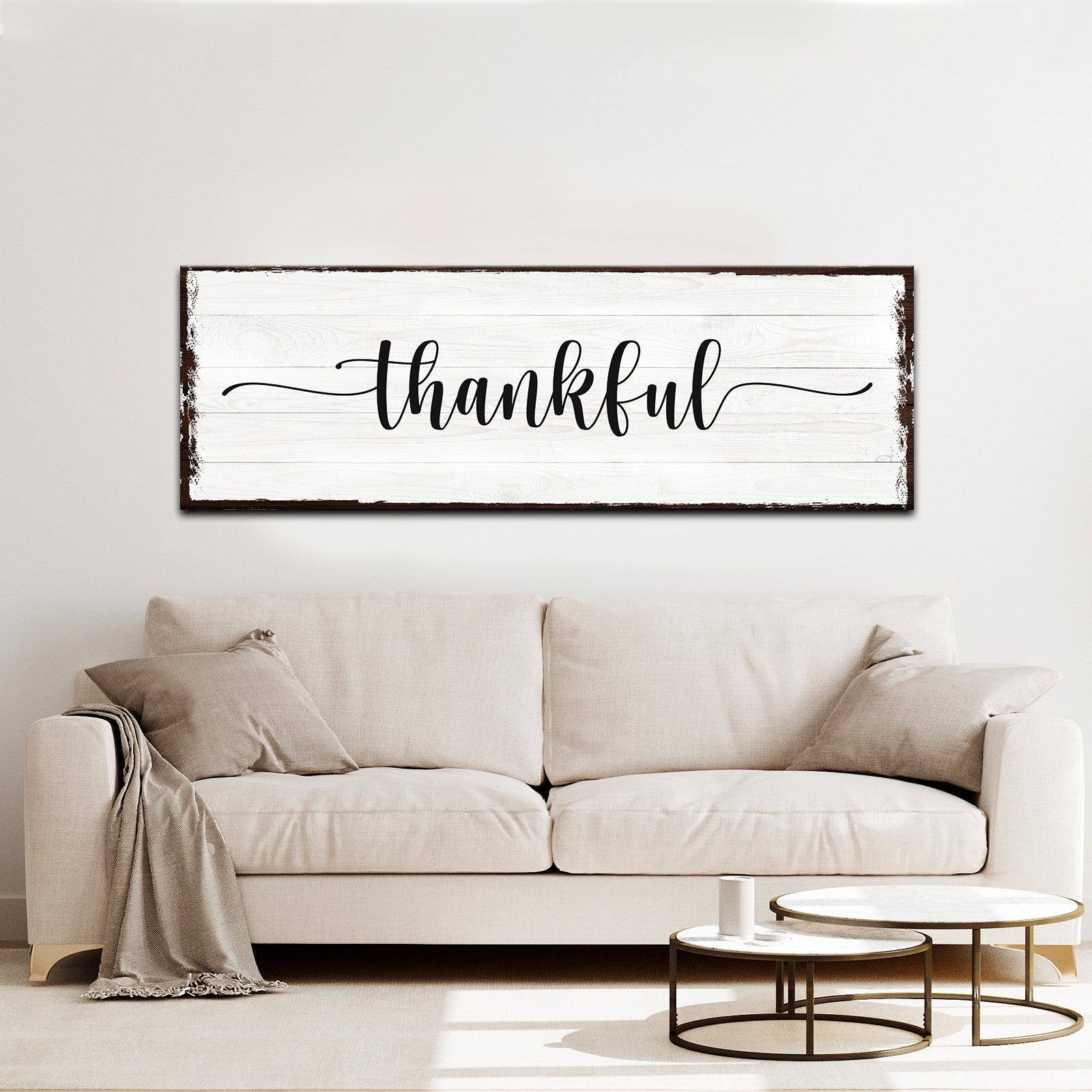 Thankful Sign on sale at MyriadMart